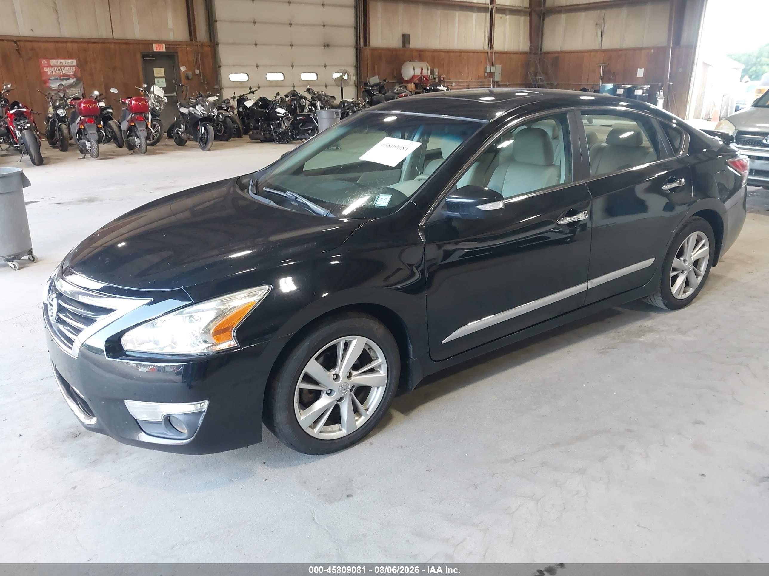 2014 Nissan Altima 2.5 Sl Black vin: 1N4AL3AP1EC409550