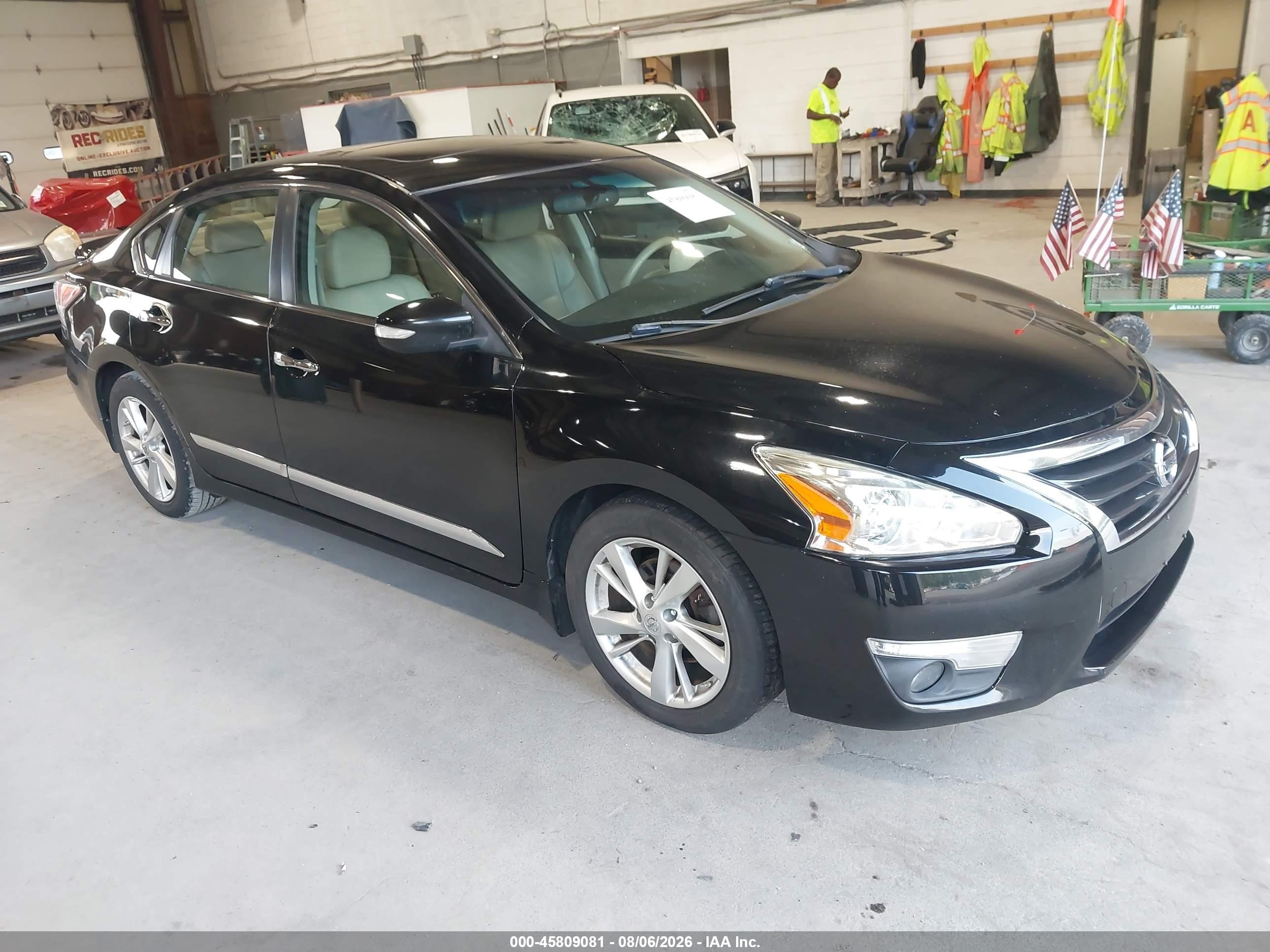 2014 Nissan Altima 2.5 Sl Black vin: 1N4AL3AP1EC409550