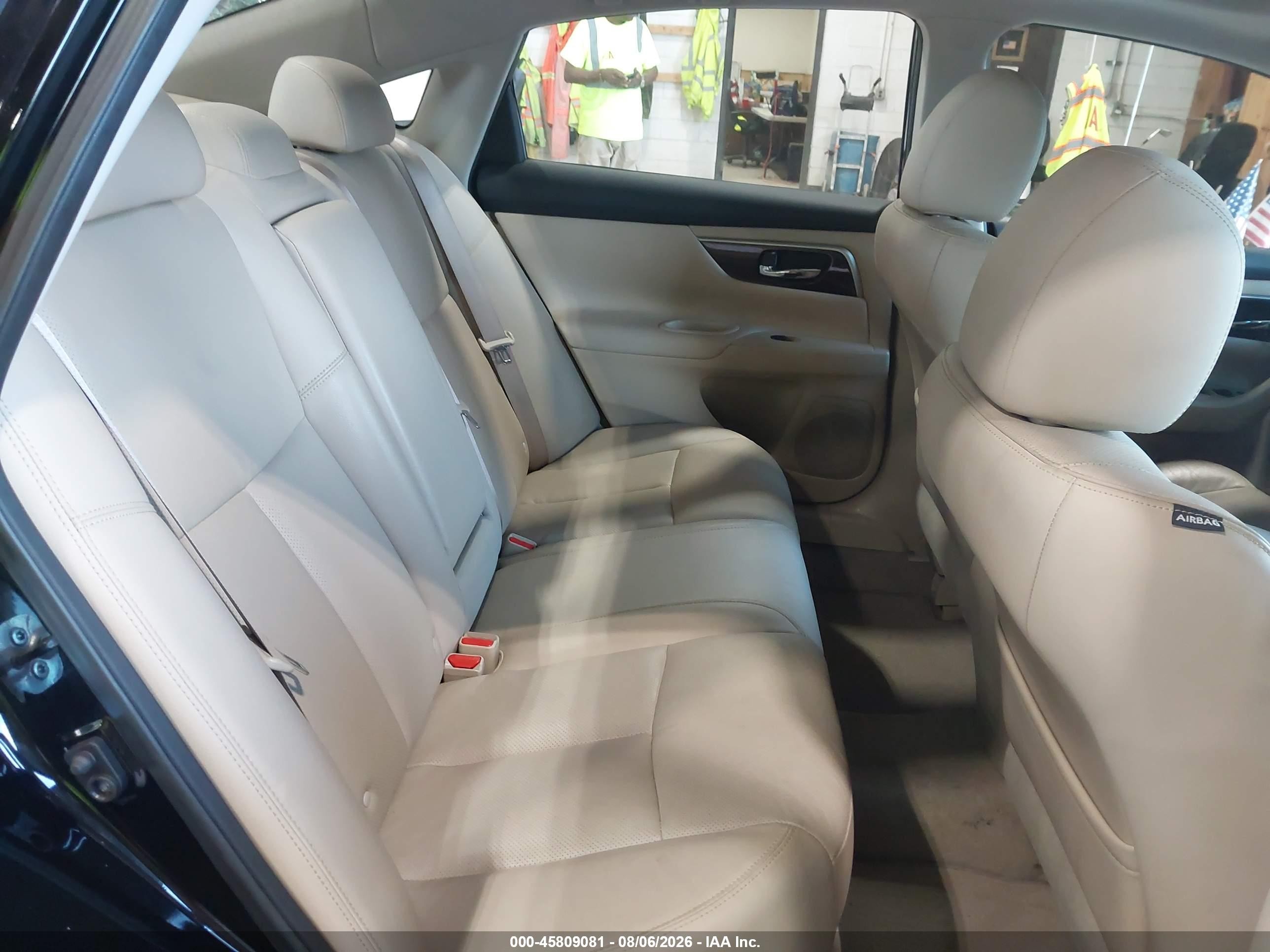 2014 Nissan Altima 2.5 Sl Black vin: 1N4AL3AP1EC409550