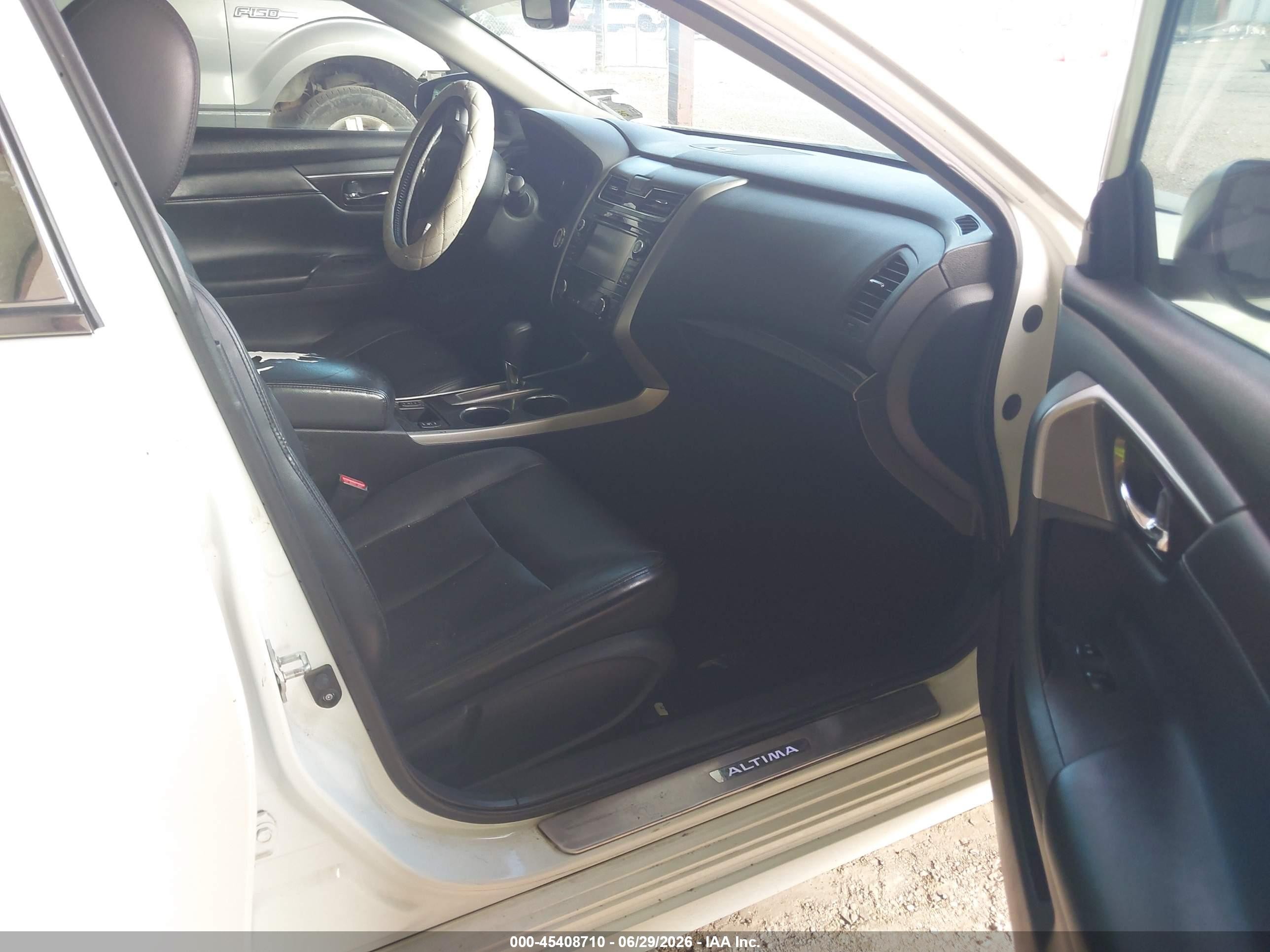 2014 Nissan Altima 2.5 Sl White vin: 1N4AL3AP1EC411315