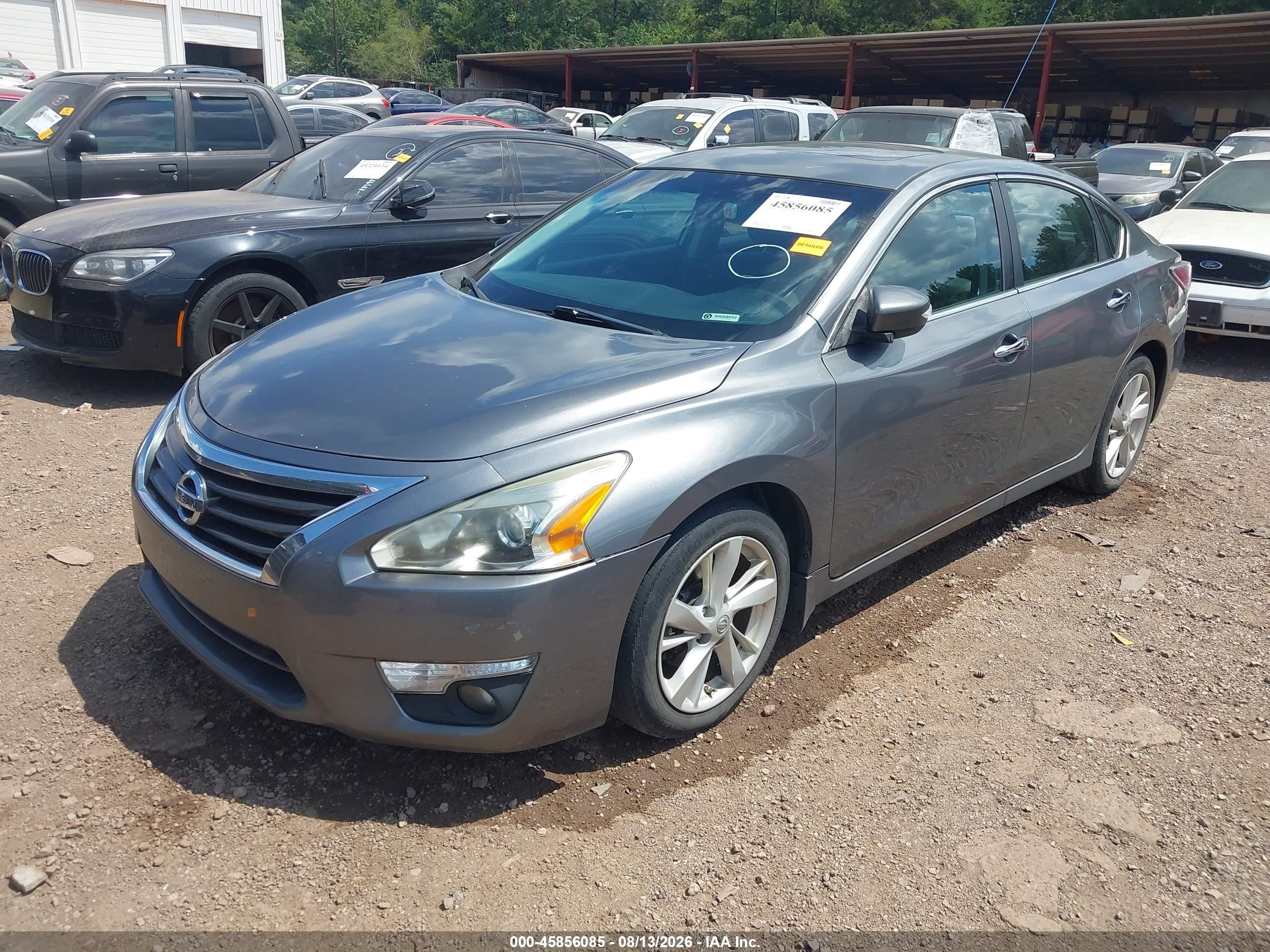 2014 Nissan Altima 2.5 Sv Gray vin: 1N4AL3AP1EC412738