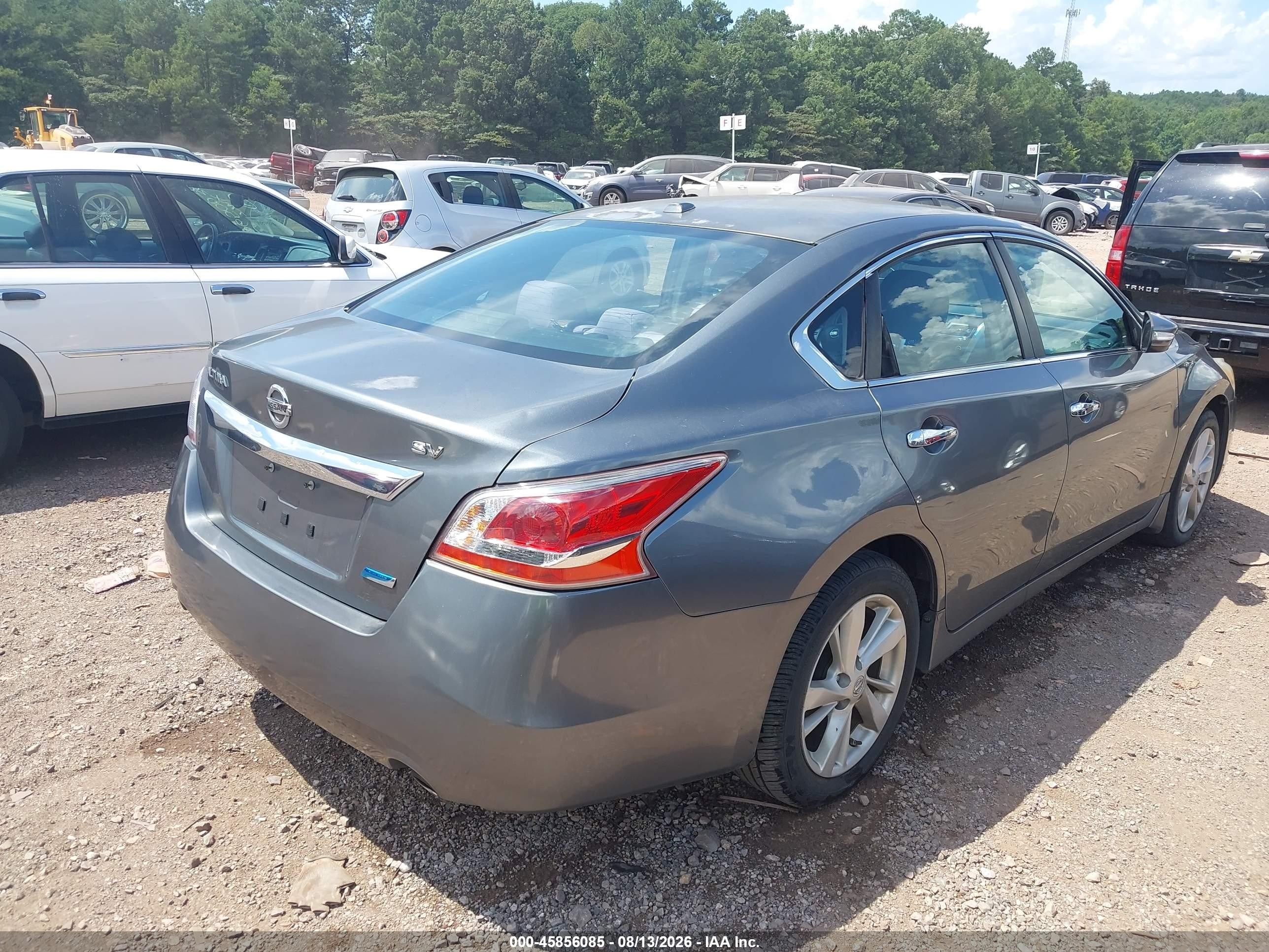2014 Nissan Altima 2.5 Sv Gray vin: 1N4AL3AP1EC412738
