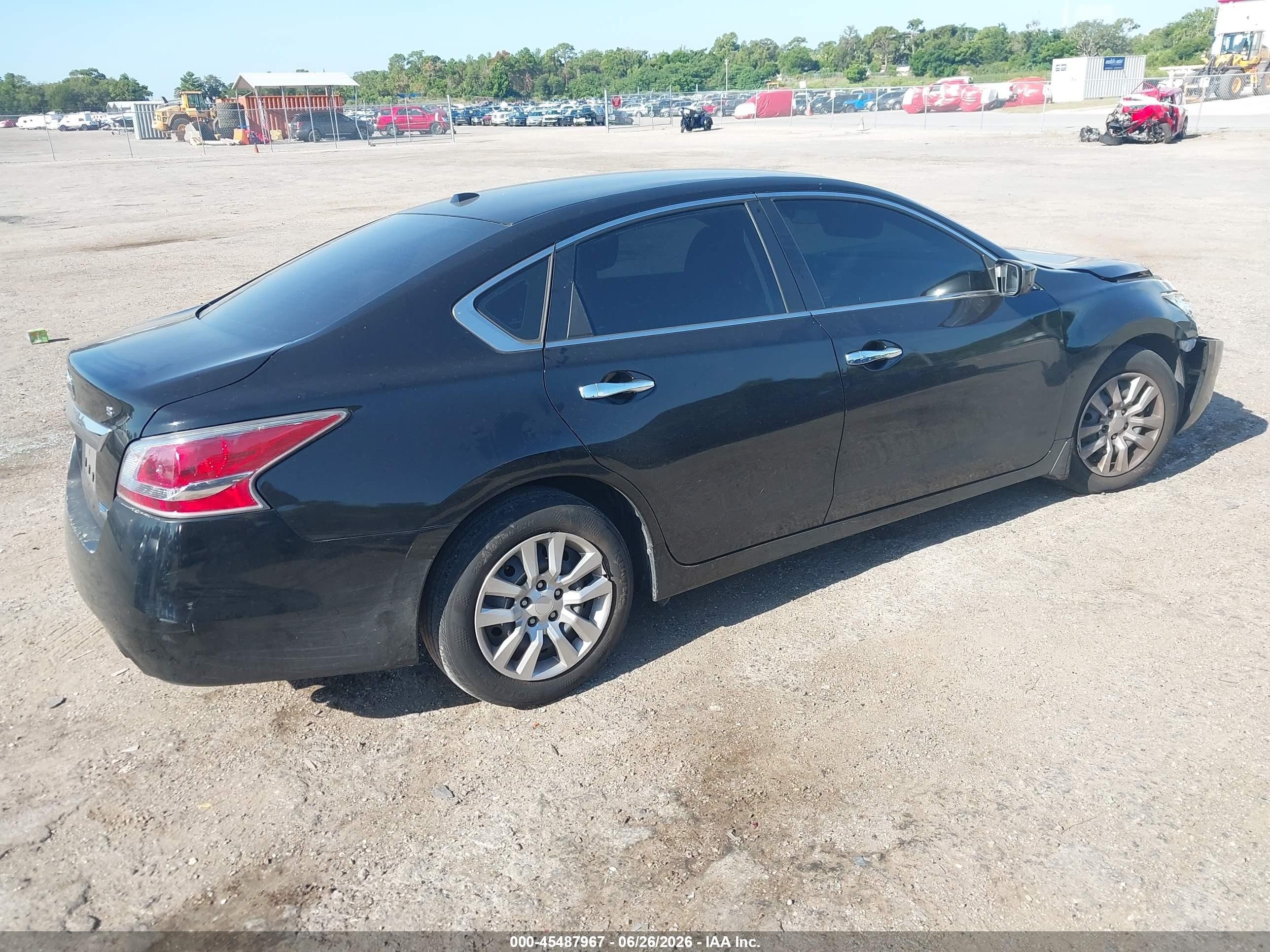 2014 Nissan Altima 2.5 S Black vin: 1N4AL3AP1EC424520