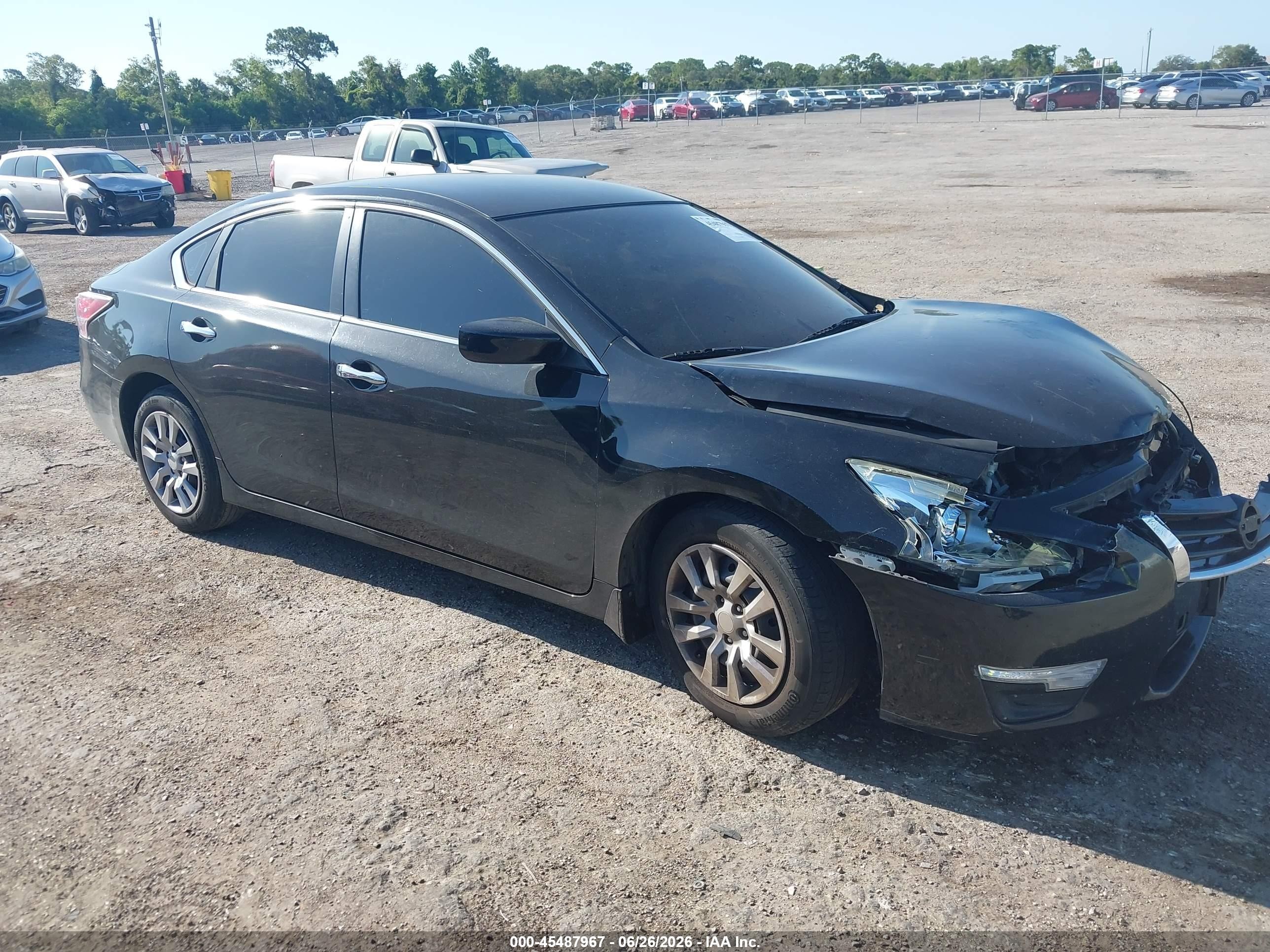 2014 Nissan Altima 2.5 S Black vin: 1N4AL3AP1EC424520