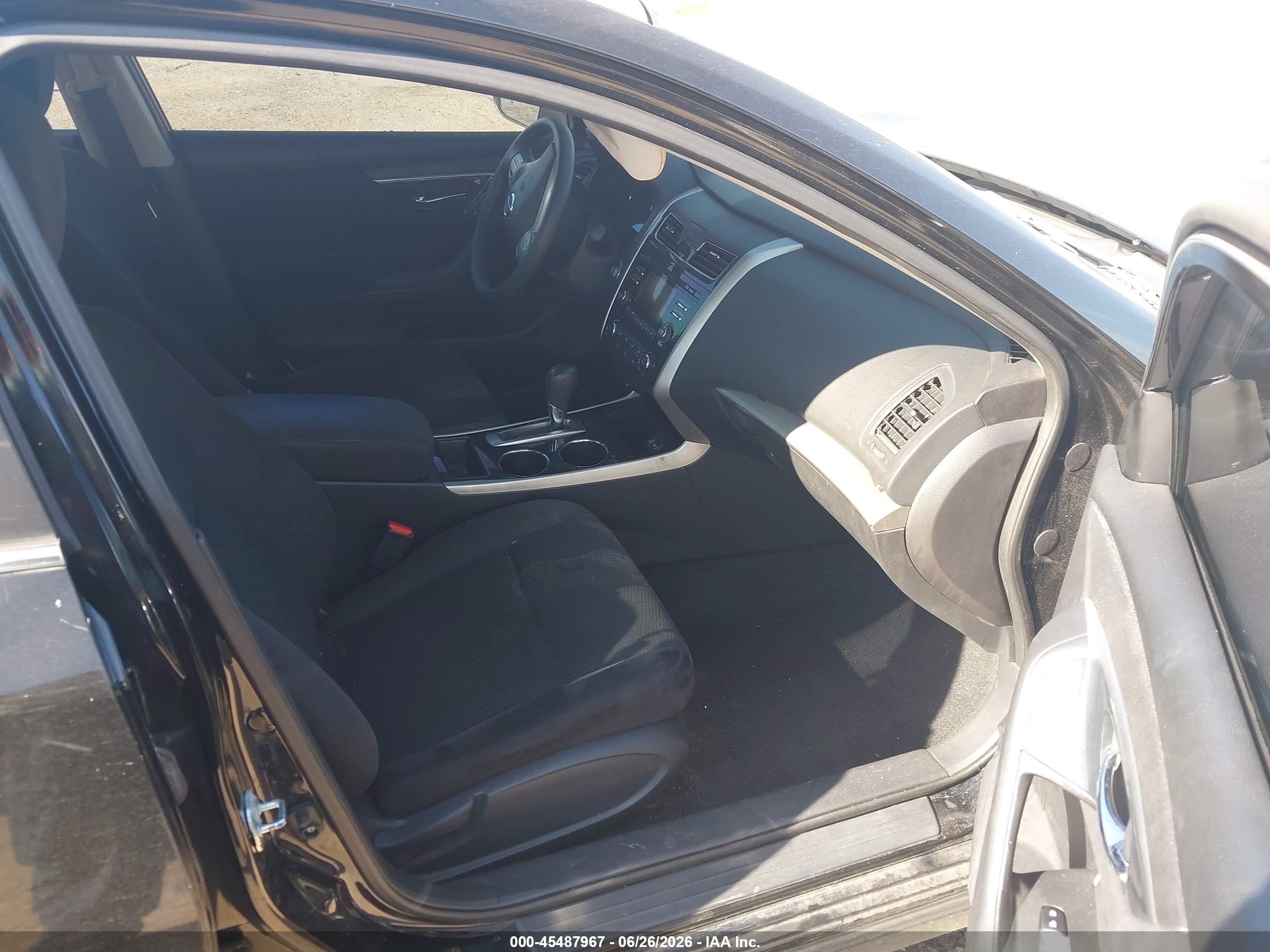 2014 Nissan Altima 2.5 S Black vin: 1N4AL3AP1EC424520