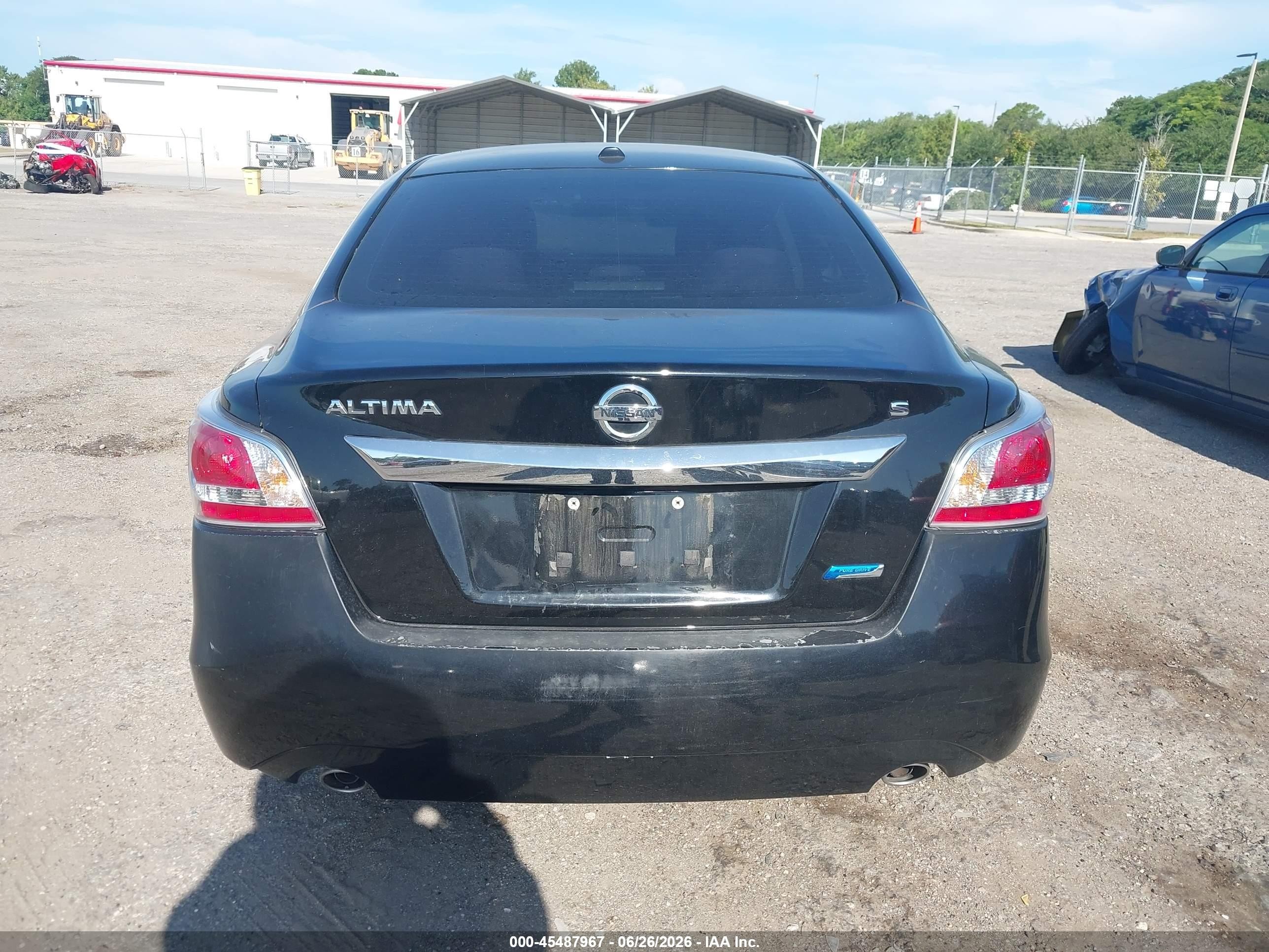 2014 Nissan Altima 2.5 S Black vin: 1N4AL3AP1EC424520