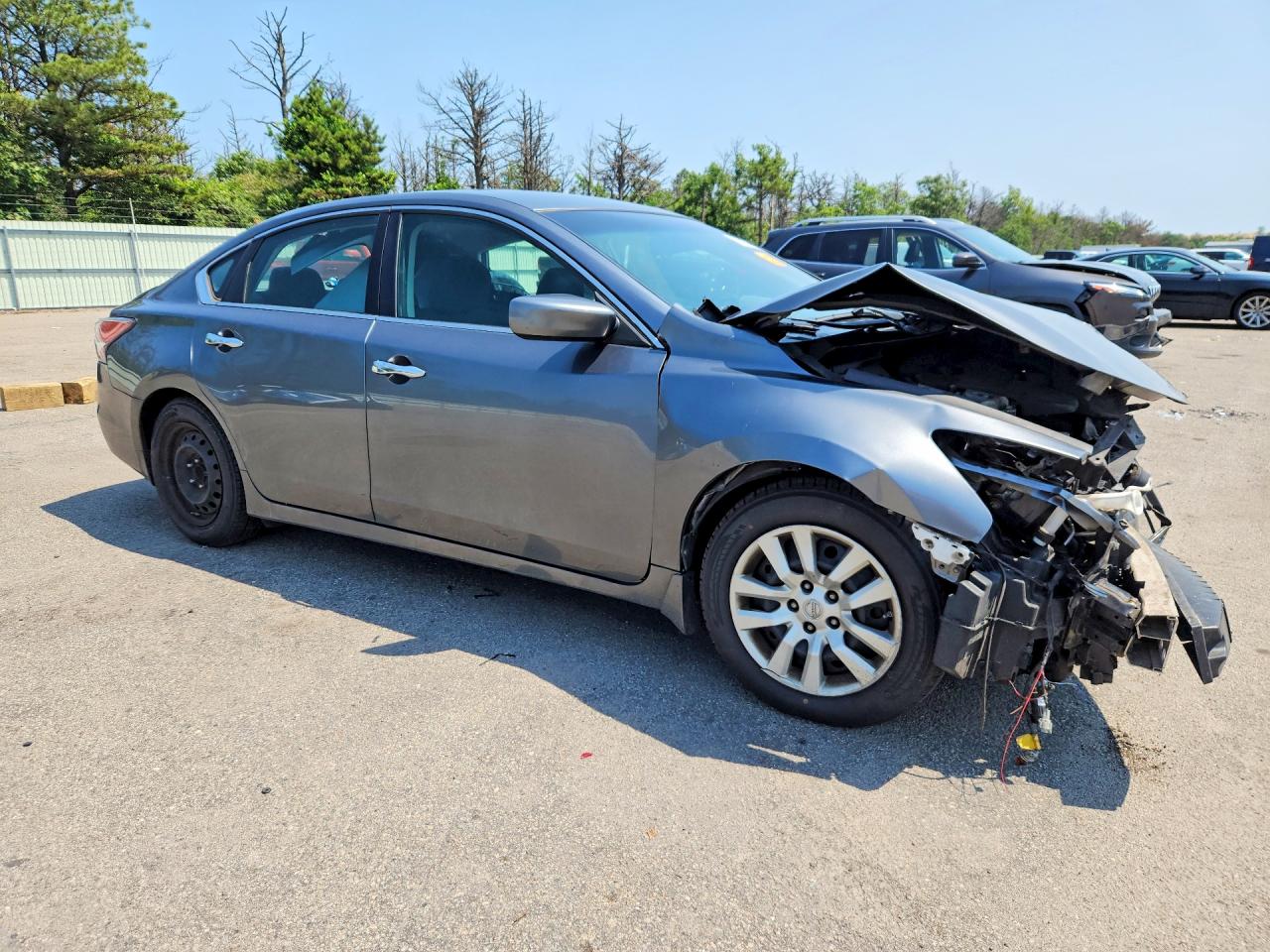 2014 Nissan Altima 2.5 S Gray vin: 1N4AL3AP1EC424940