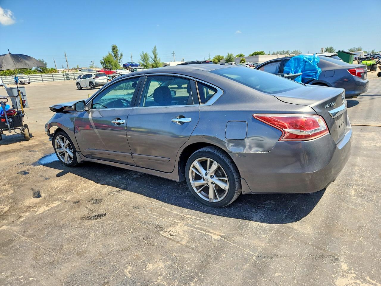 2014 Nissan Altima 2.5 Sv Gray vin: 1N4AL3AP1EC426896