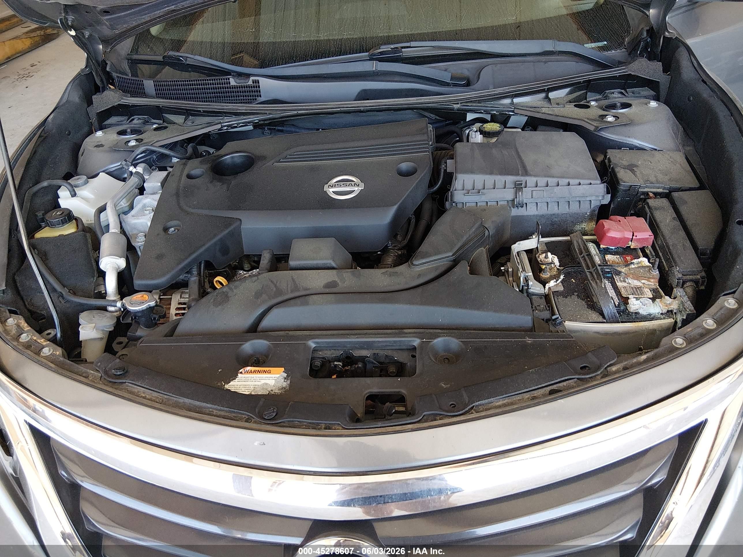 2014 Nissan Altima 2.5 Sv Gray vin: 1N4AL3AP1EC428213