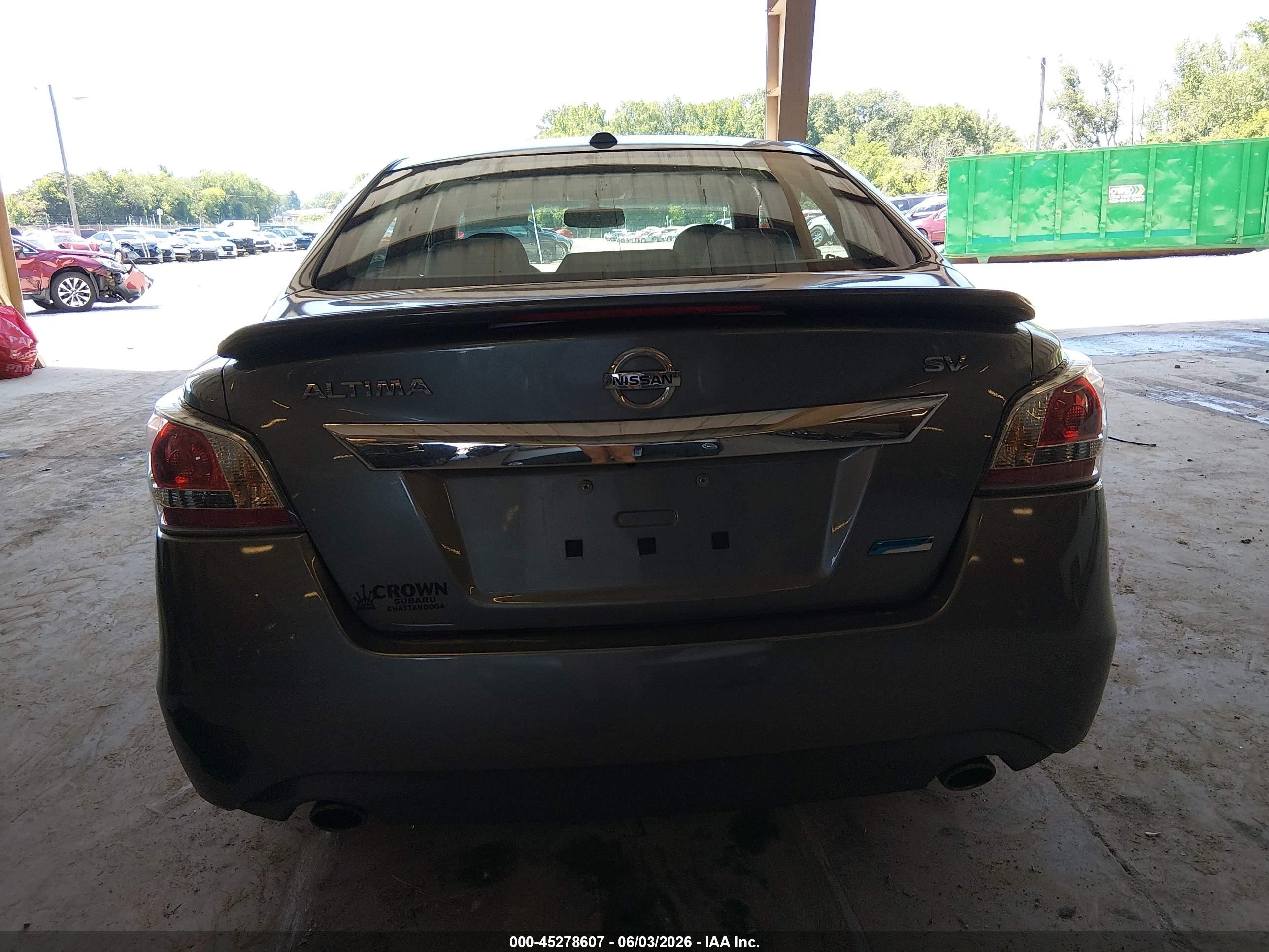 2014 Nissan Altima 2.5 Sv Gray vin: 1N4AL3AP1EC428213