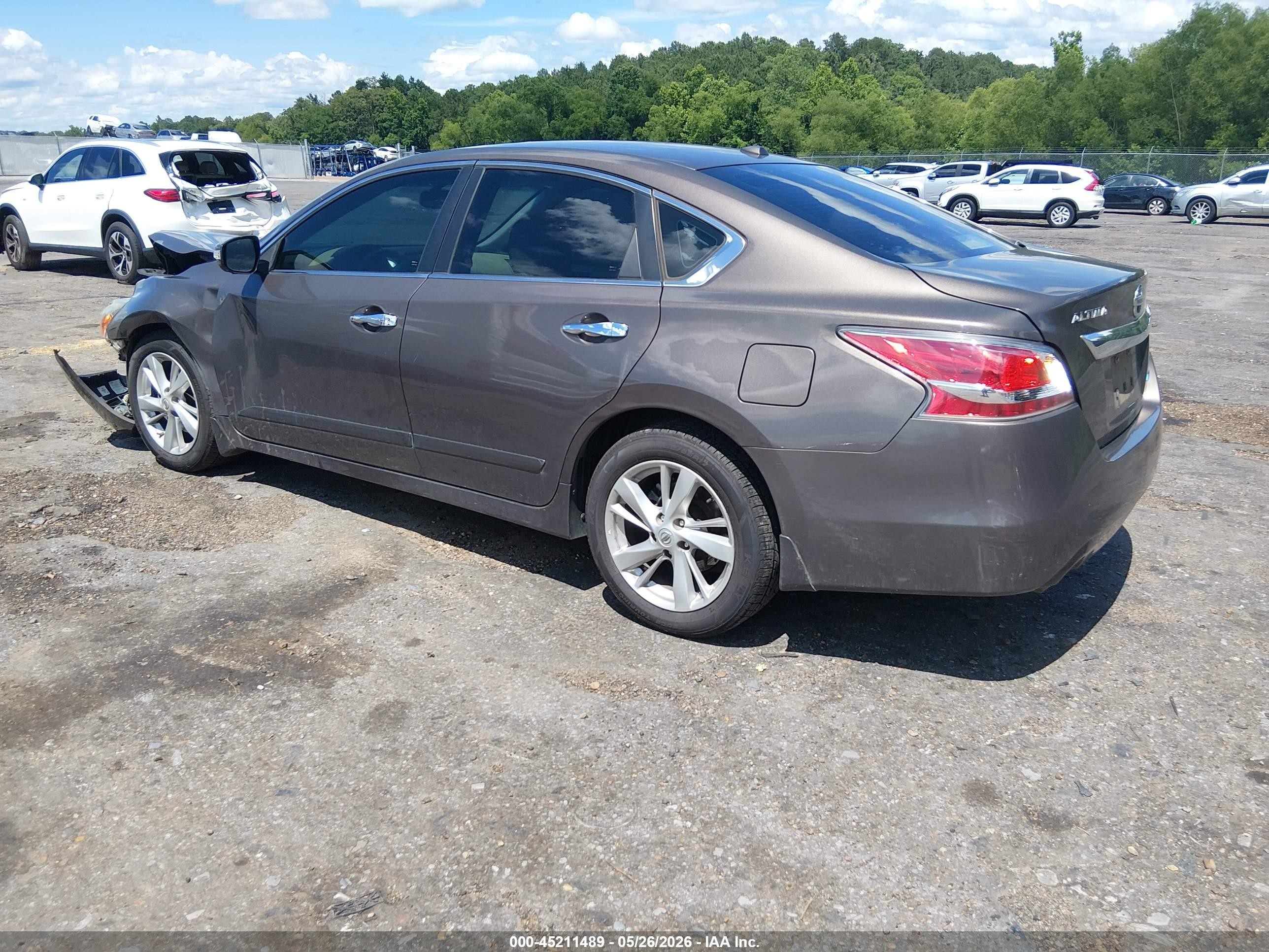 2014 Nissan Altima 2.5 Sl Коричневый vin: 1N4AL3AP1EC902743