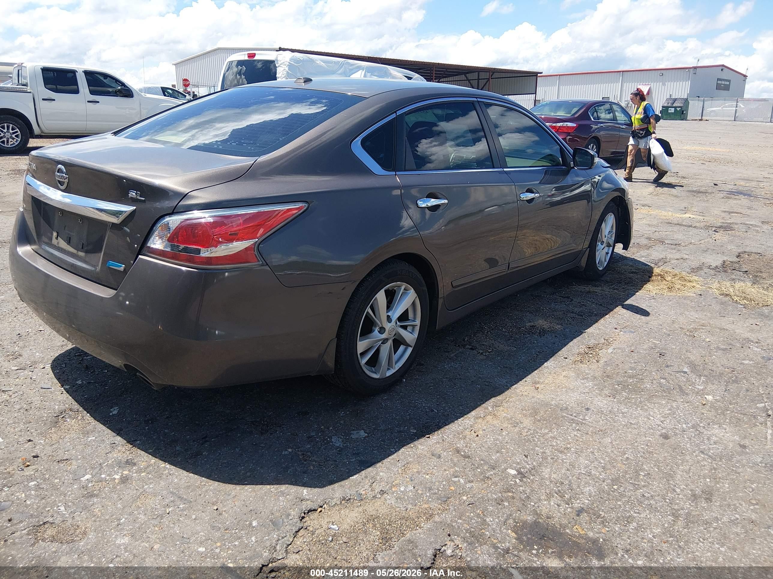 2014 Nissan Altima 2.5 Sl Коричневый vin: 1N4AL3AP1EC902743