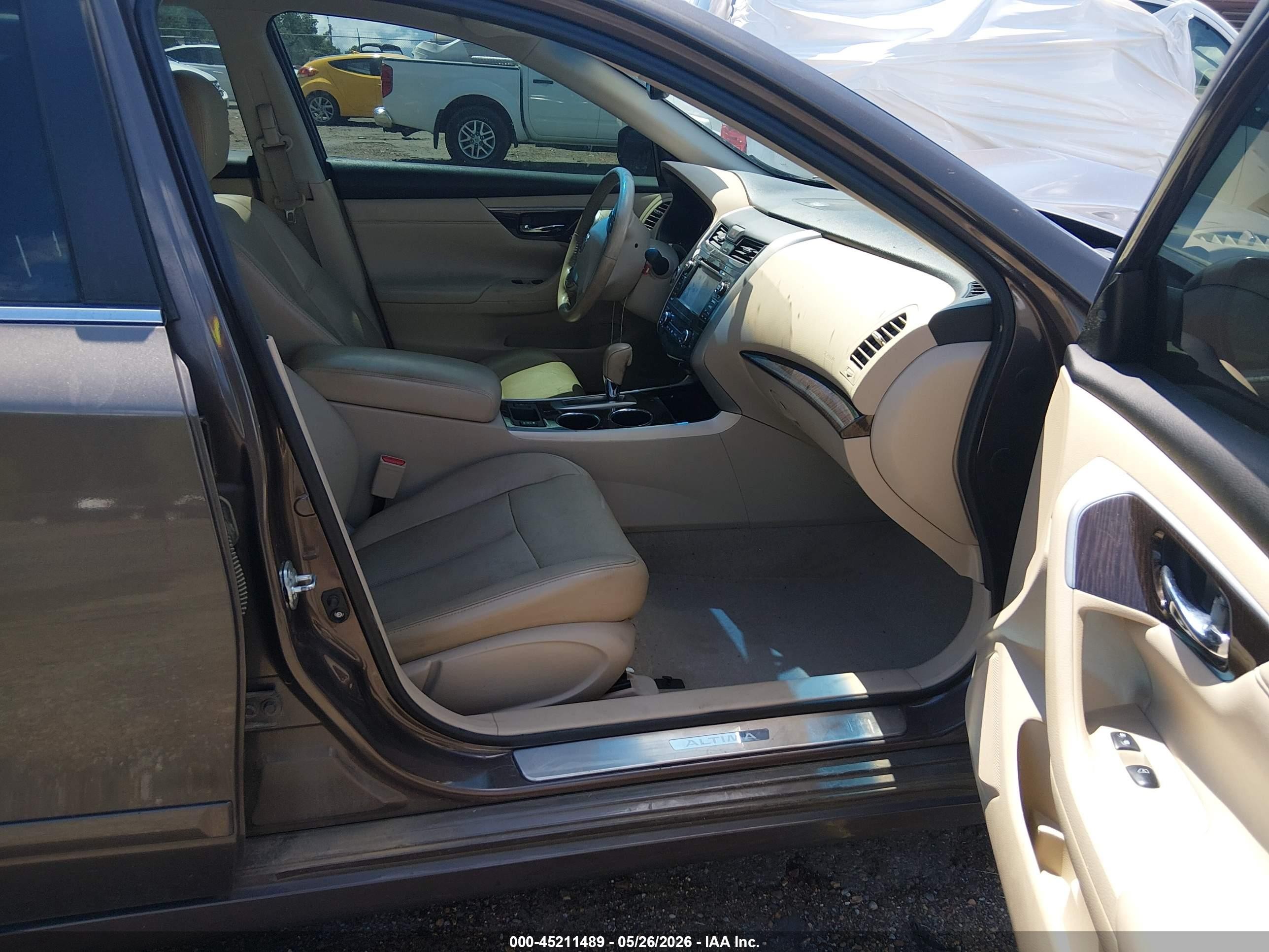 2014 Nissan Altima 2.5 Sl Коричневый vin: 1N4AL3AP1EC902743