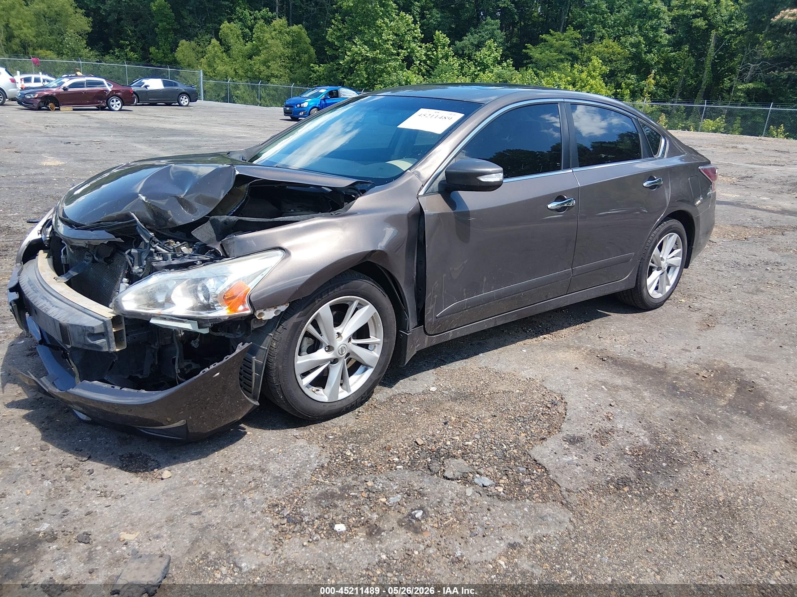 2014 Nissan Altima 2.5 Sl Коричневый vin: 1N4AL3AP1EC902743