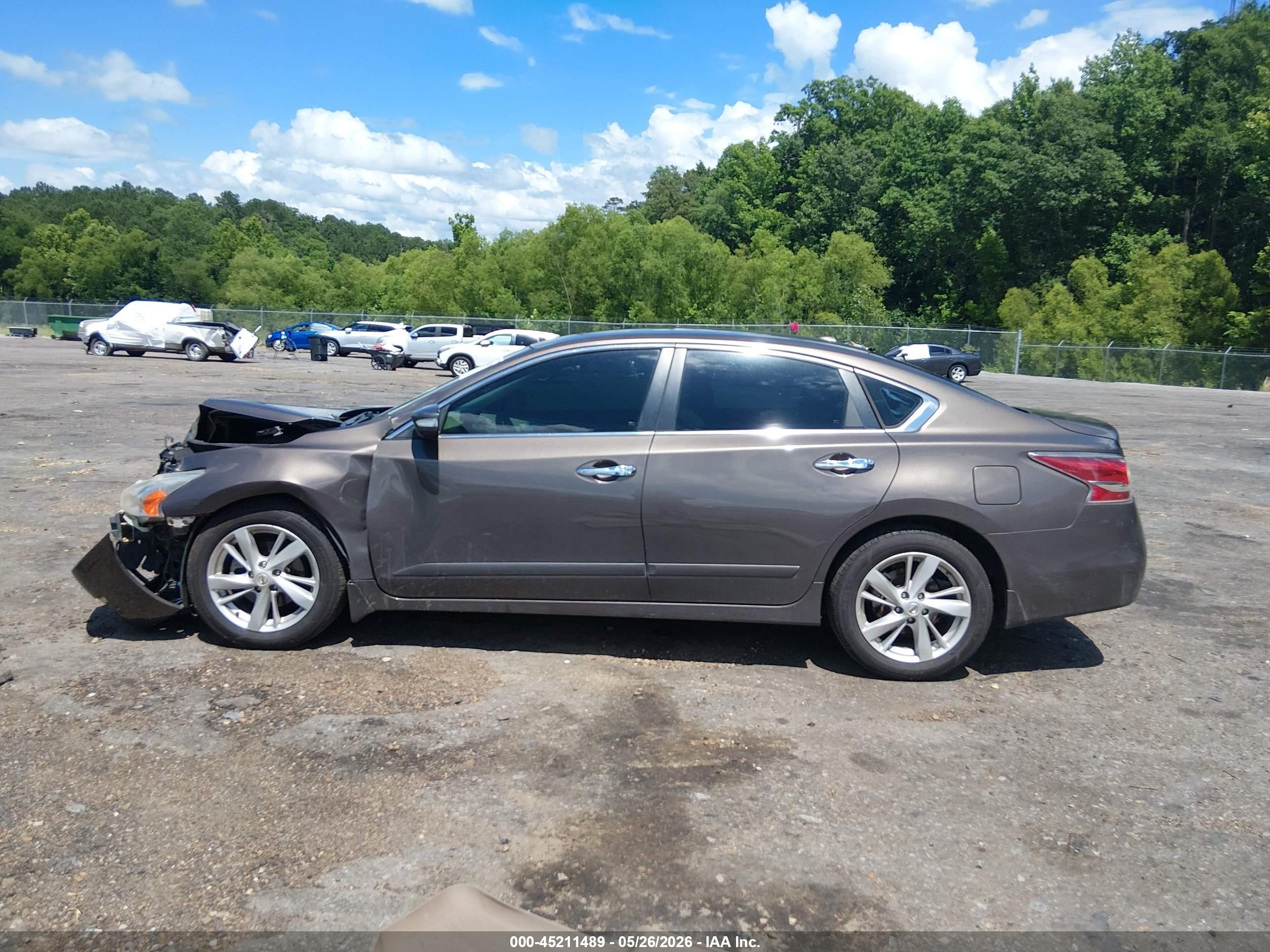 2014 Nissan Altima 2.5 Sl Коричневый vin: 1N4AL3AP1EC902743