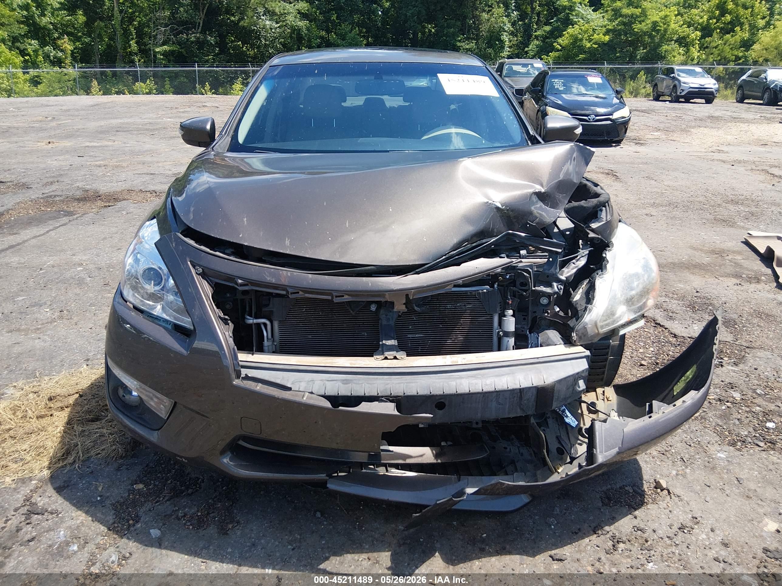 2014 Nissan Altima 2.5 Sl Коричневый vin: 1N4AL3AP1EC902743