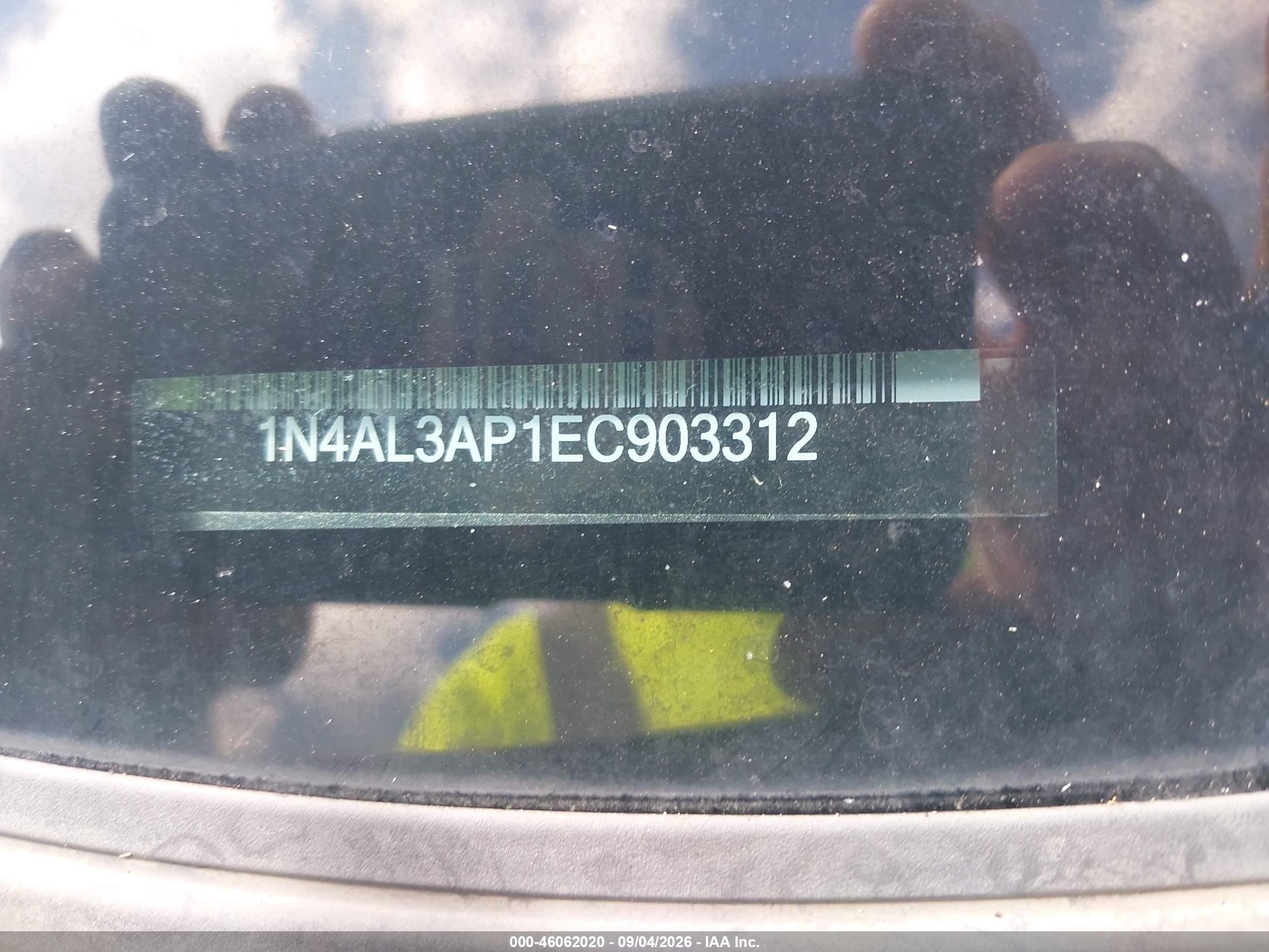 2014 Nissan Altima 2.5 Sv Gray vin: 1N4AL3AP1EC903312