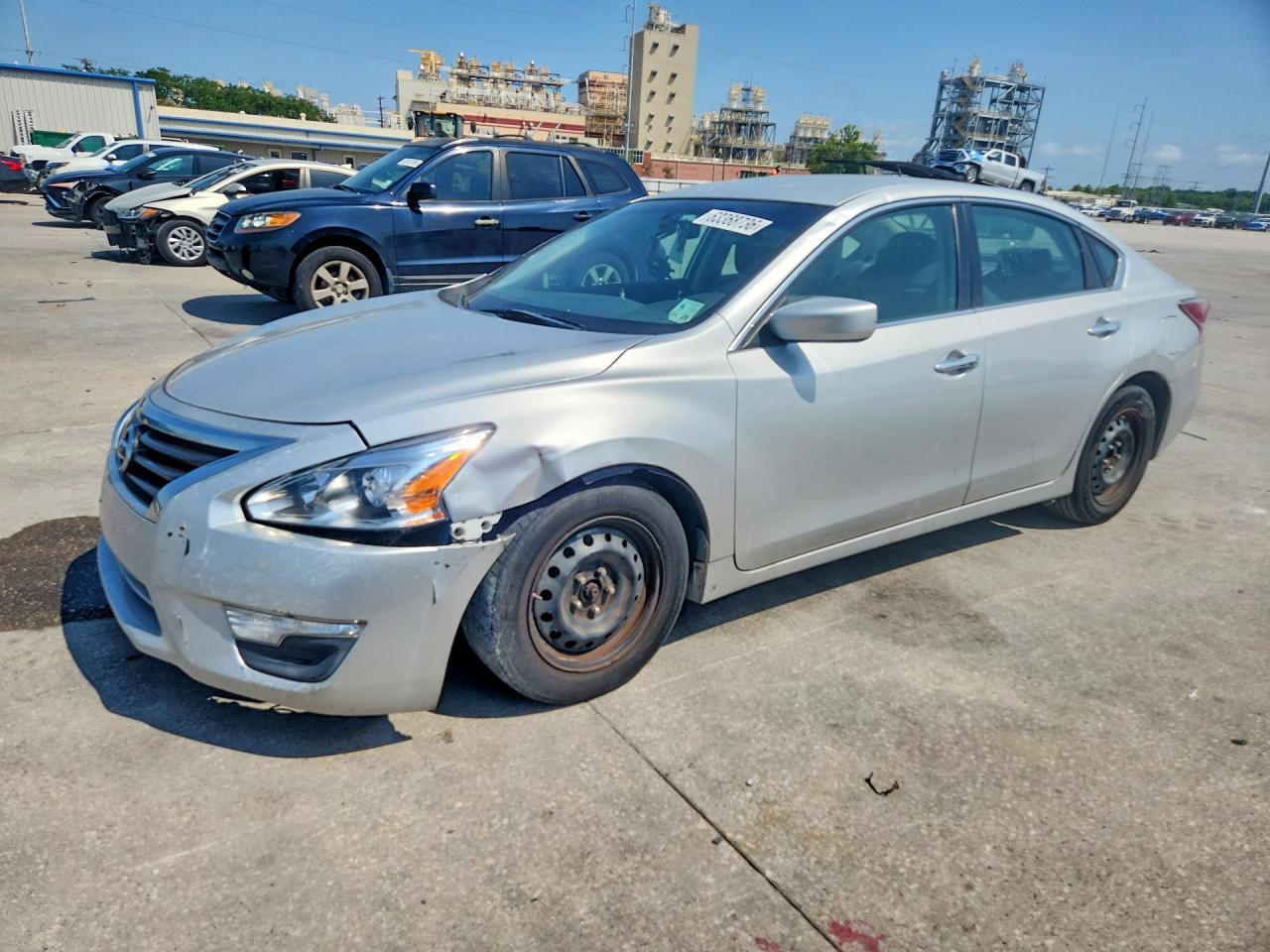 2014 Nissan Altima 2.5 Silver vin: 1N4AL3AP1EC903388
