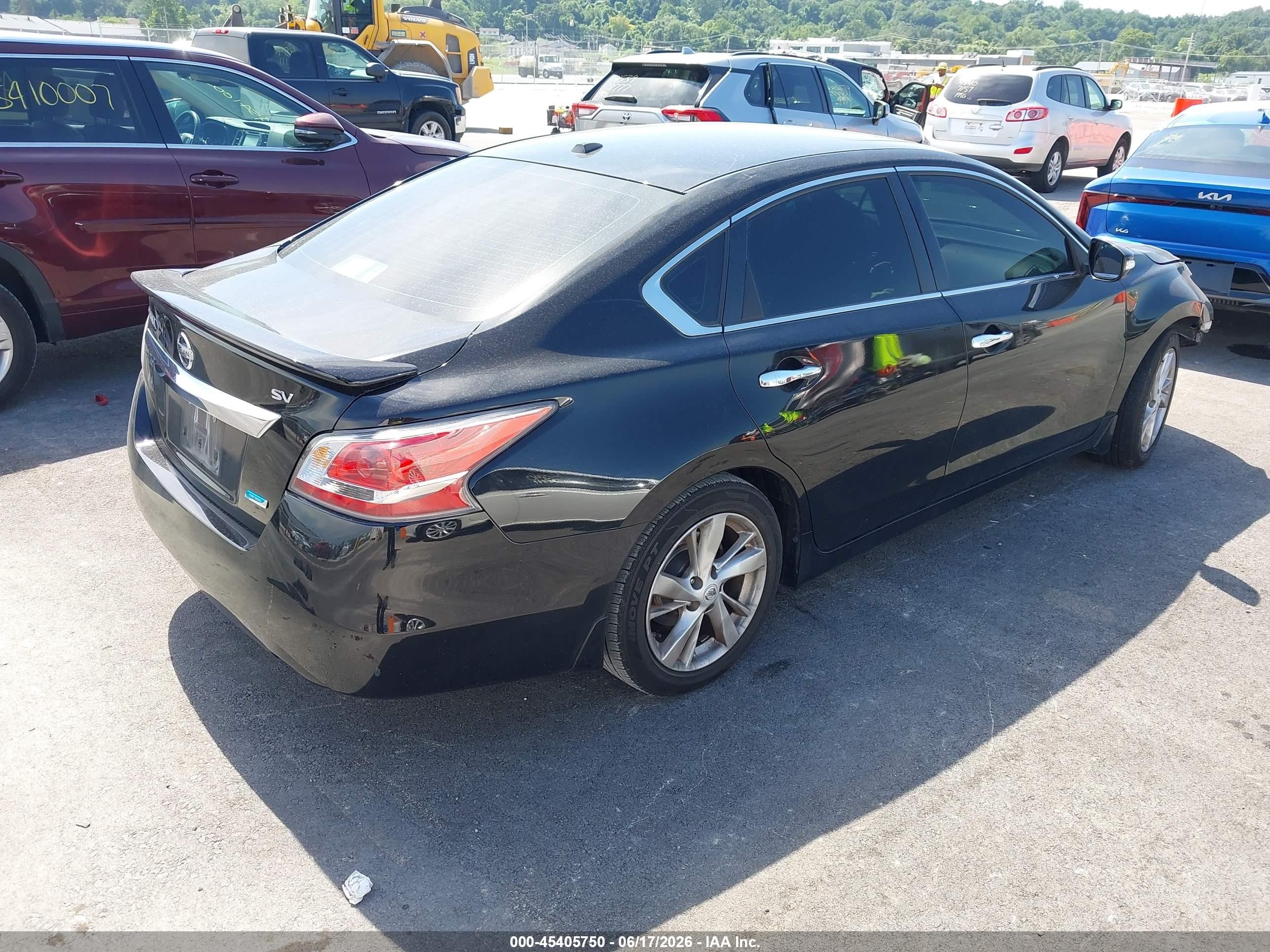 2014 Nissan Altima 2.5 Sv Черный vin: 1N4AL3AP1EN207649