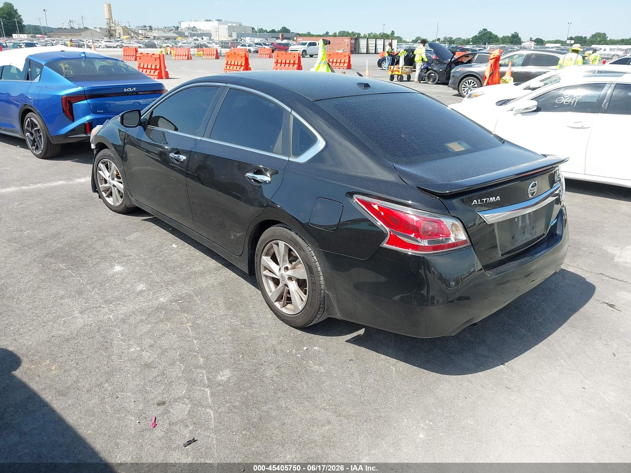 2014 Nissan Altima 2.5 Sv Черный vin: 1N4AL3AP1EN207649