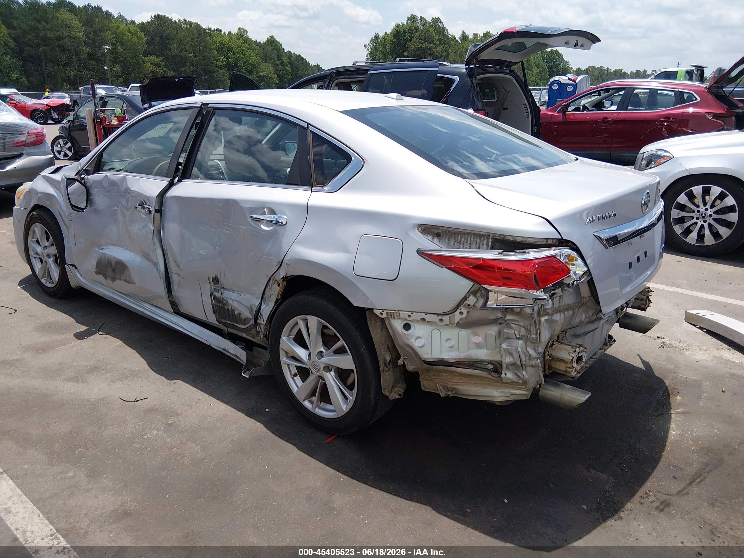 2014 Nissan Altima 2.5 Sl Silver vin: 1N4AL3AP1EN226542