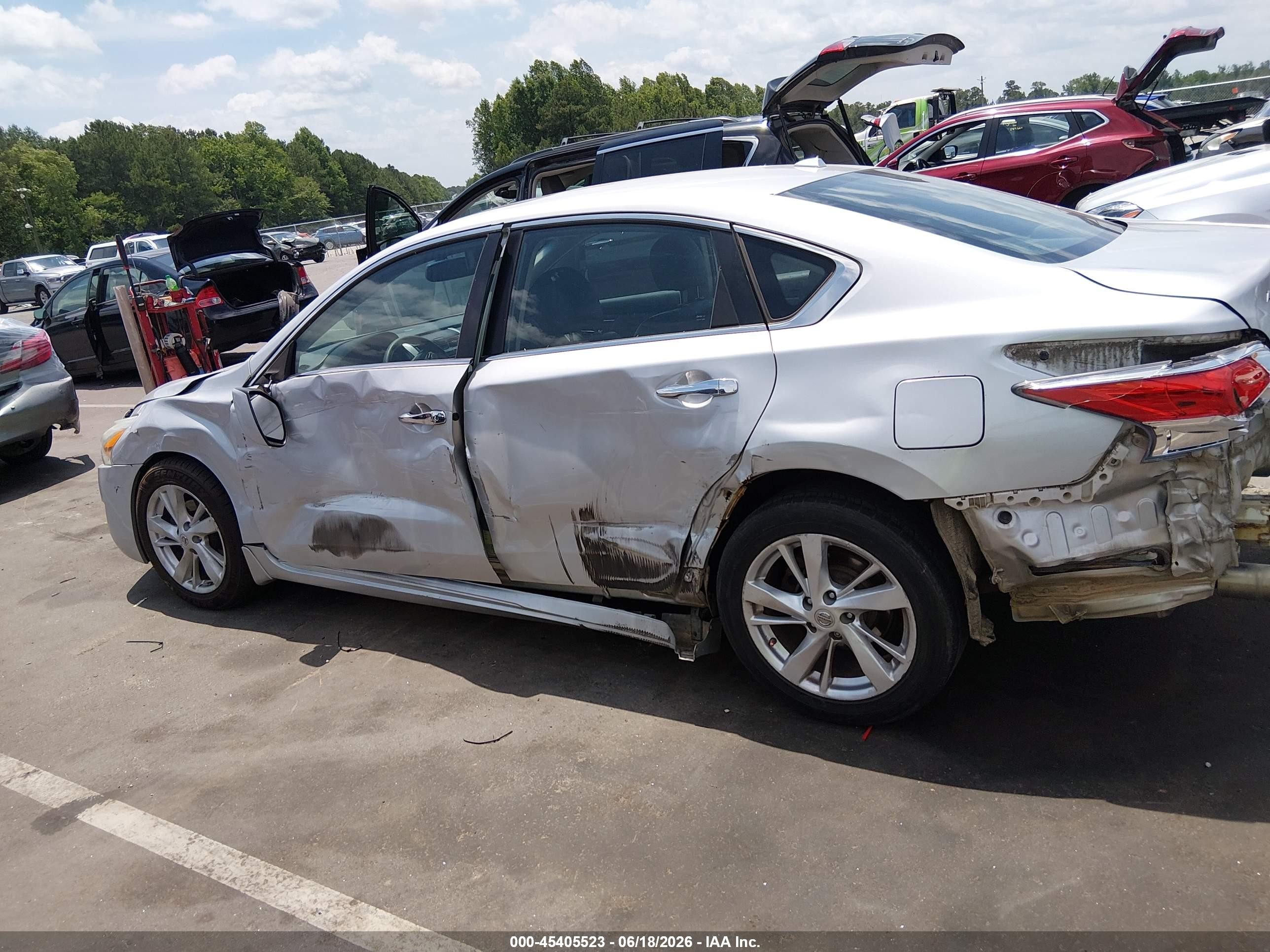 2014 Nissan Altima 2.5 Sl Silver vin: 1N4AL3AP1EN226542