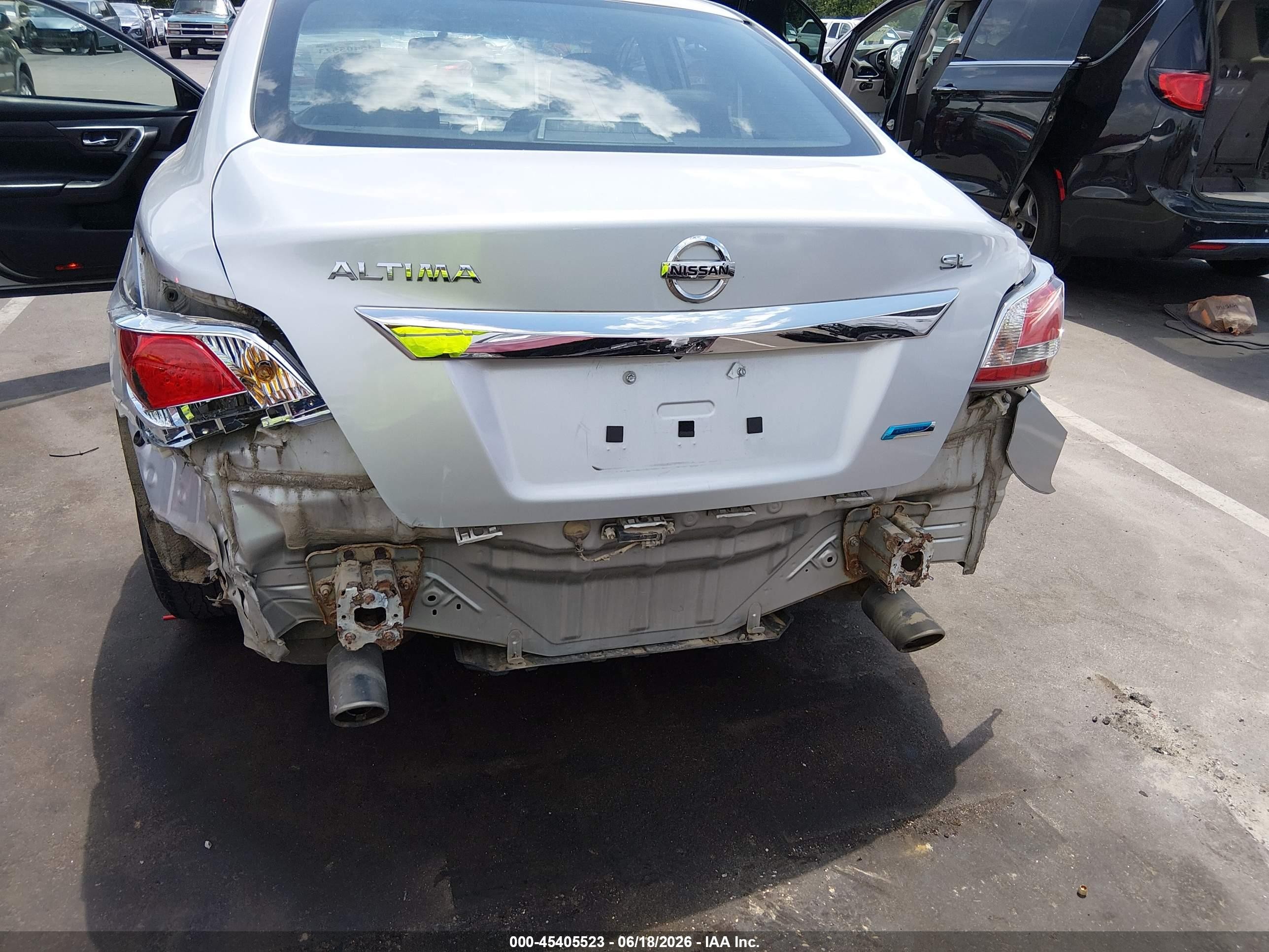 2014 Nissan Altima 2.5 Sl Silver vin: 1N4AL3AP1EN226542
