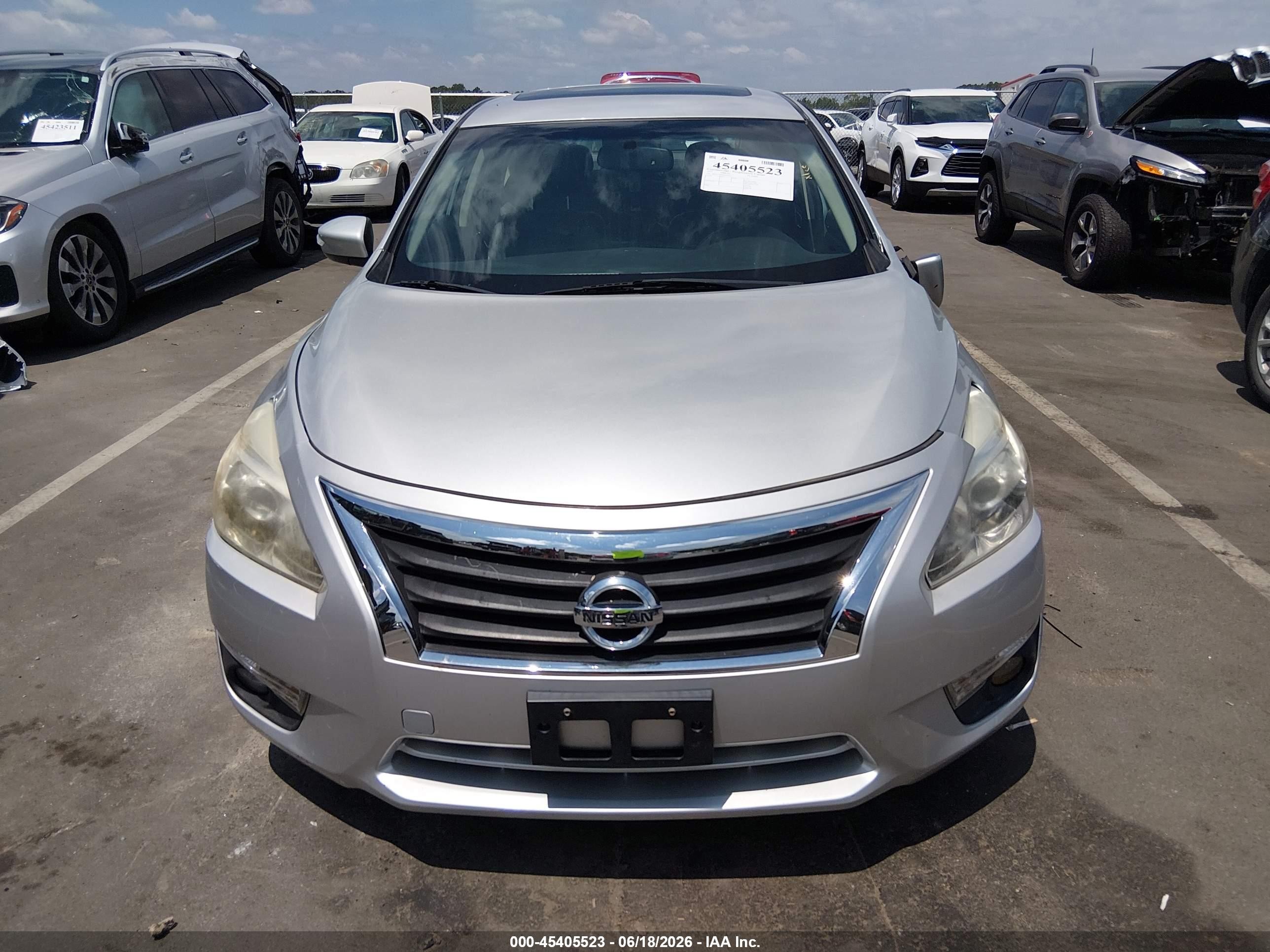 2014 Nissan Altima 2.5 Sl Silver vin: 1N4AL3AP1EN226542