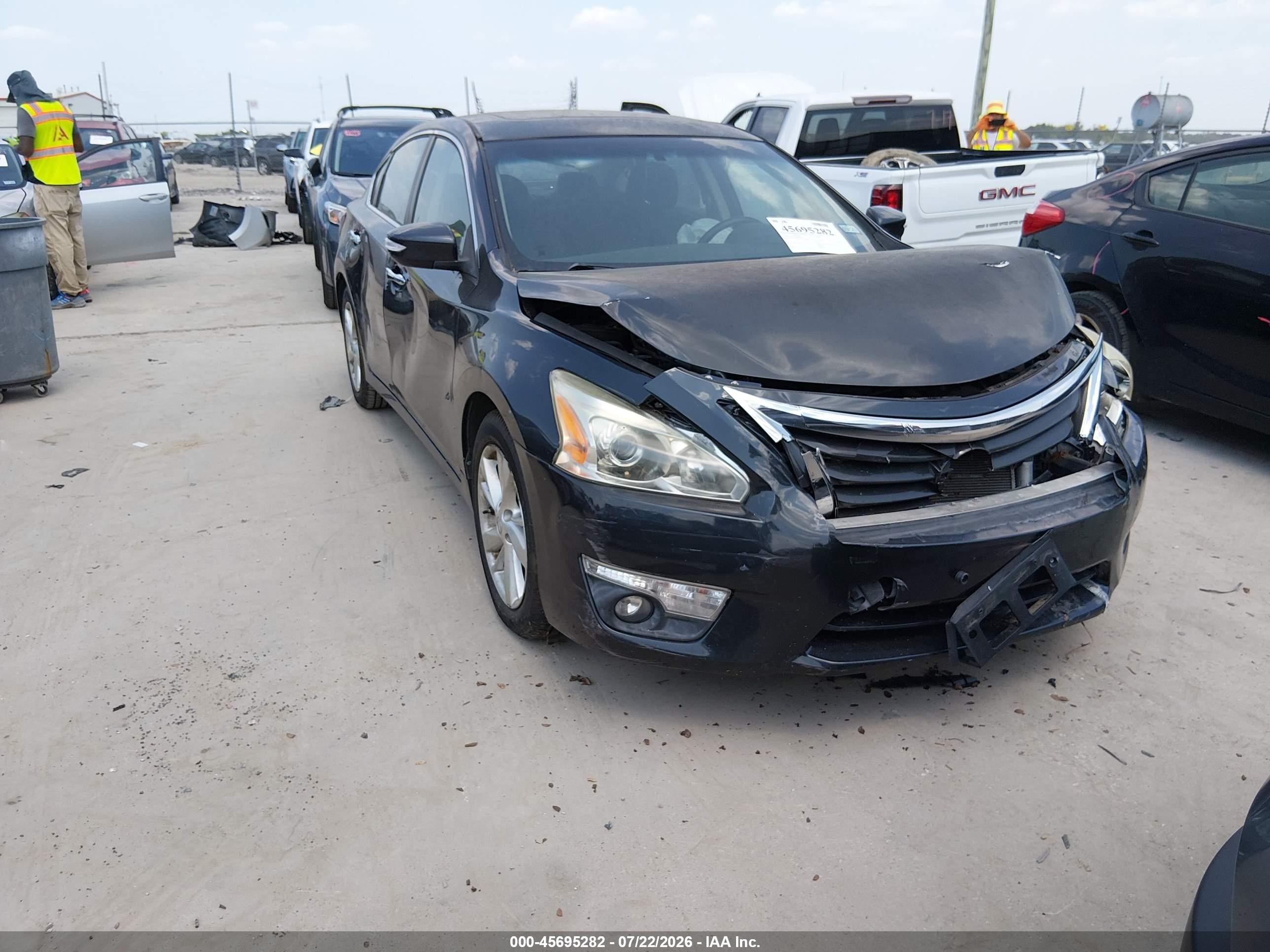 2014 Nissan Altima 2.5 Sv Черный vin: 1N4AL3AP1EN232566