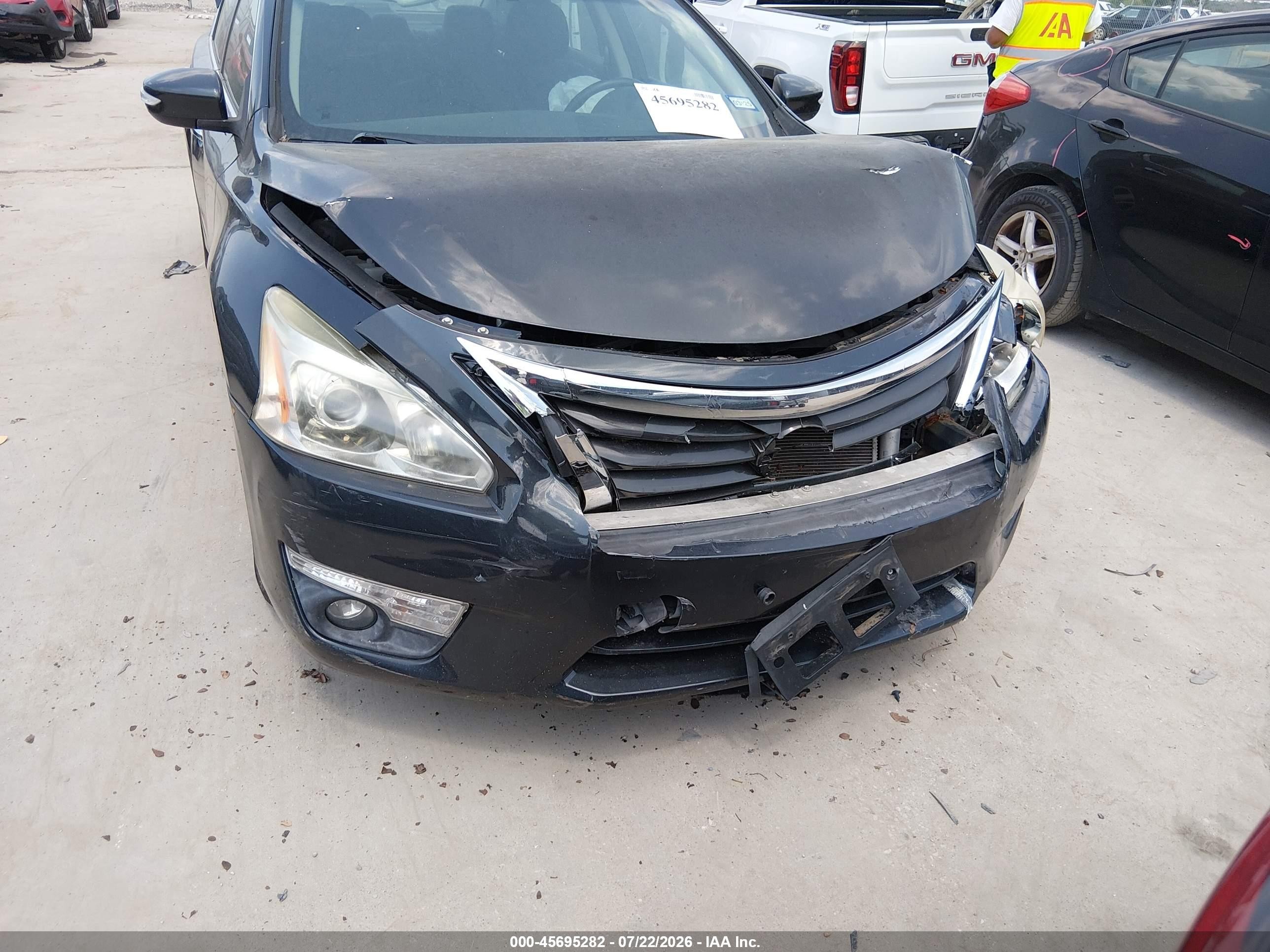 2014 Nissan Altima 2.5 Sv Black vin: 1N4AL3AP1EN232566
