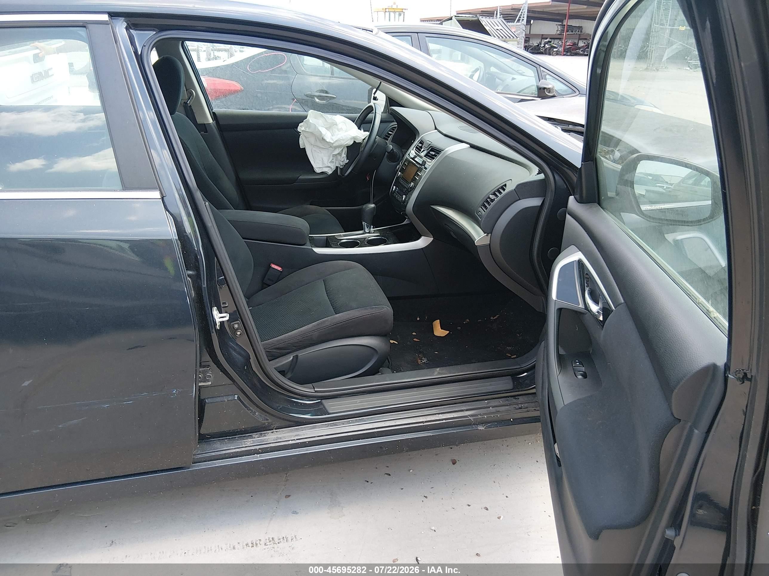 2014 Nissan Altima 2.5 Sv Black vin: 1N4AL3AP1EN232566