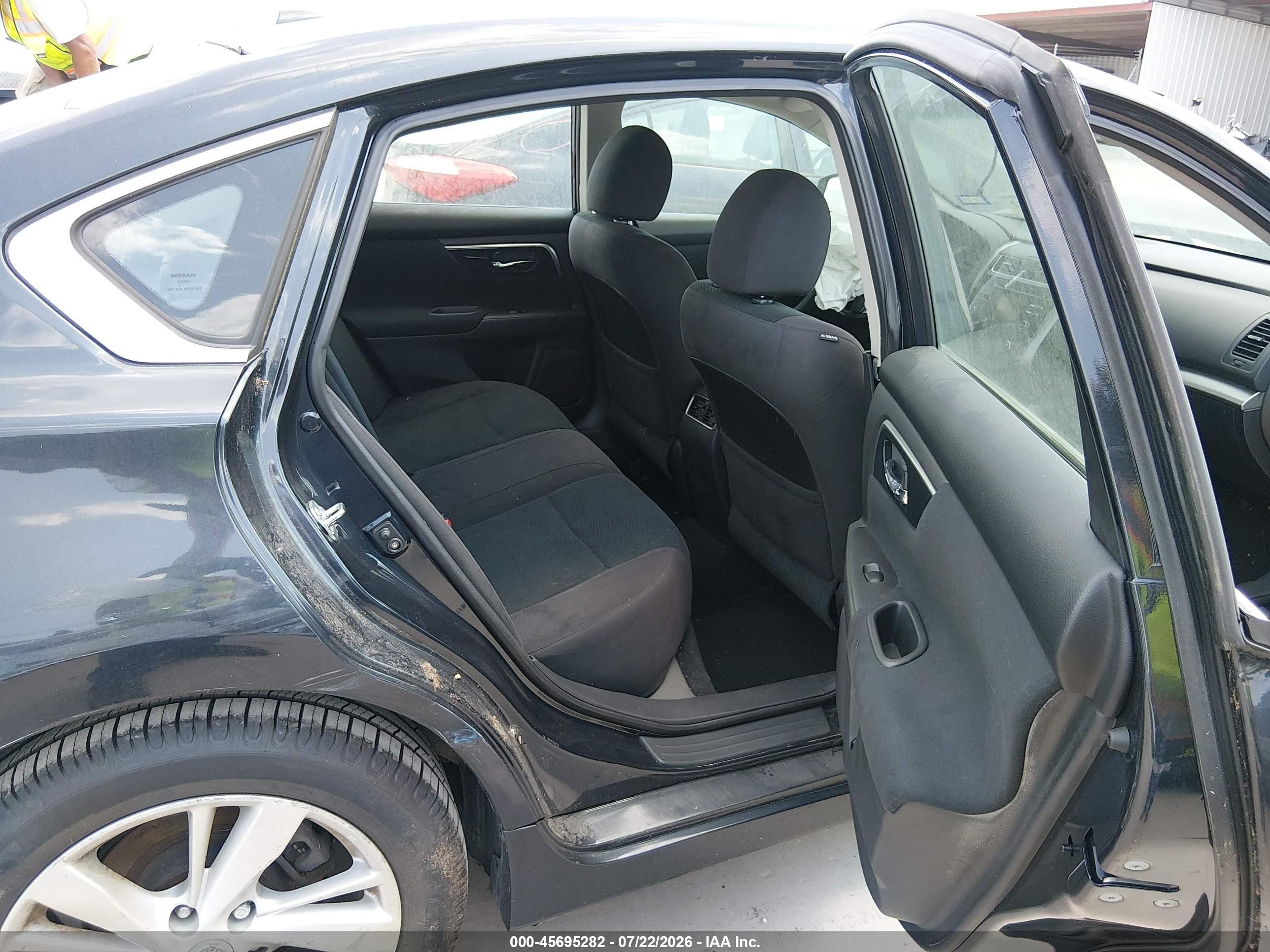 2014 Nissan Altima 2.5 Sv Black vin: 1N4AL3AP1EN232566