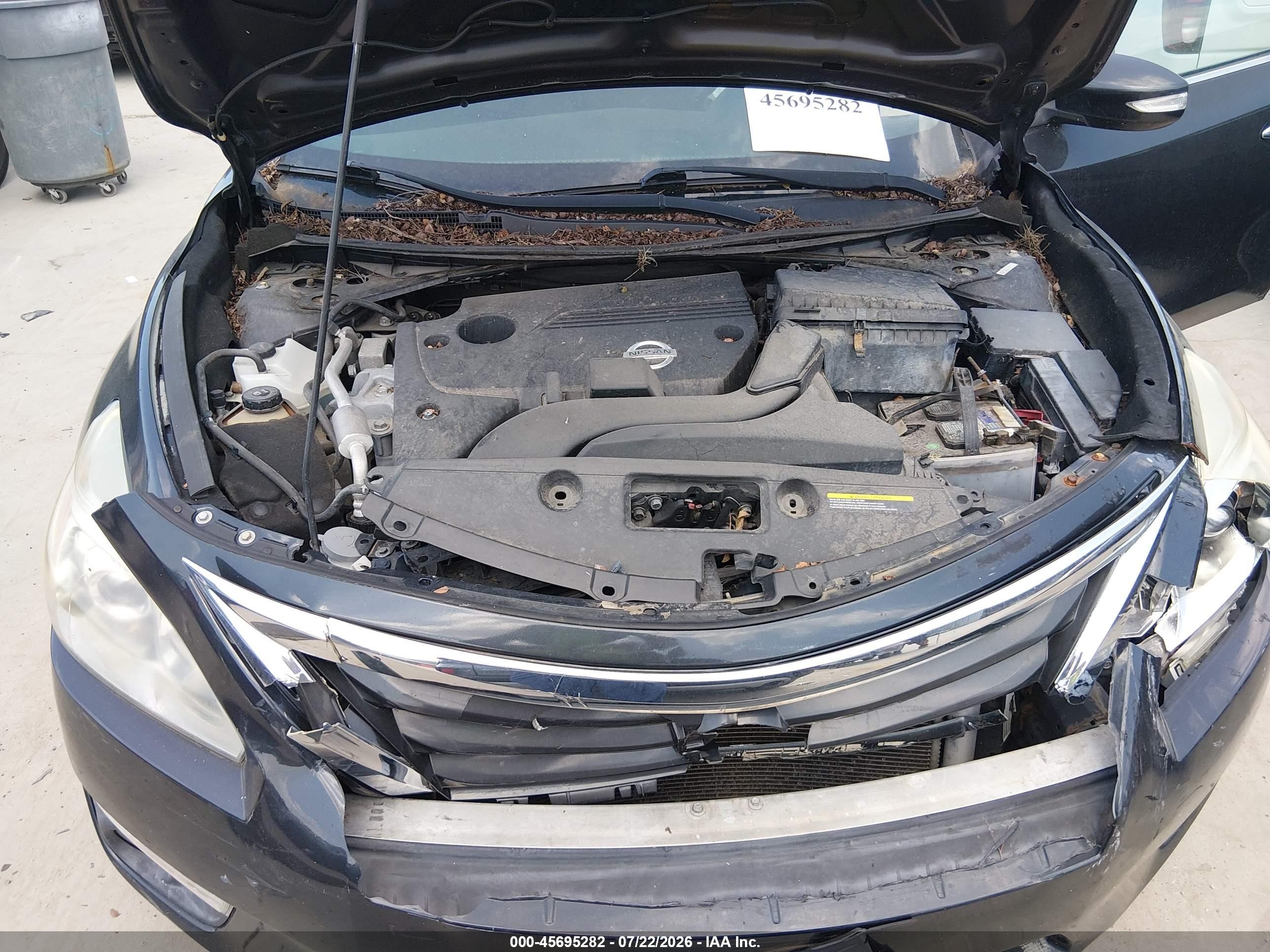 2014 Nissan Altima 2.5 Sv Black vin: 1N4AL3AP1EN232566