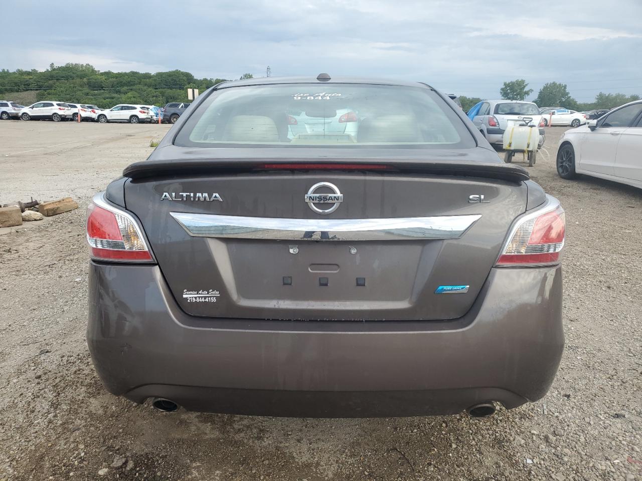 2014 Nissan Altima 2.5 Sl Gray vin: 1N4AL3AP1EN237282