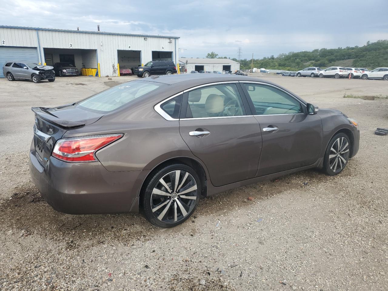 2014 Nissan Altima 2.5 Sl Gray vin: 1N4AL3AP1EN237282
