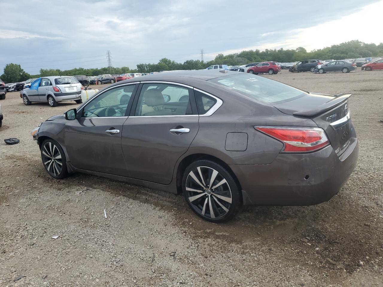 2014 Nissan Altima 2.5 Sl Gray vin: 1N4AL3AP1EN237282