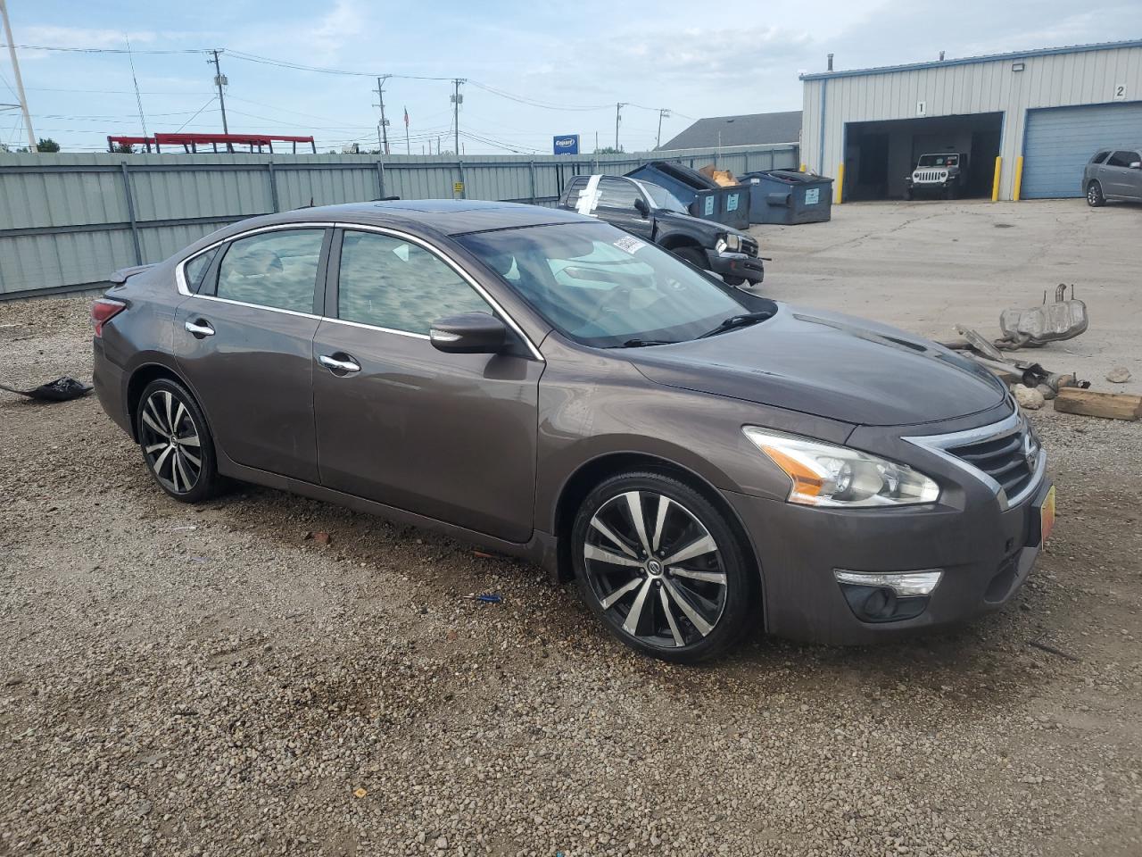 2014 Nissan Altima 2.5 Sl Gray vin: 1N4AL3AP1EN237282