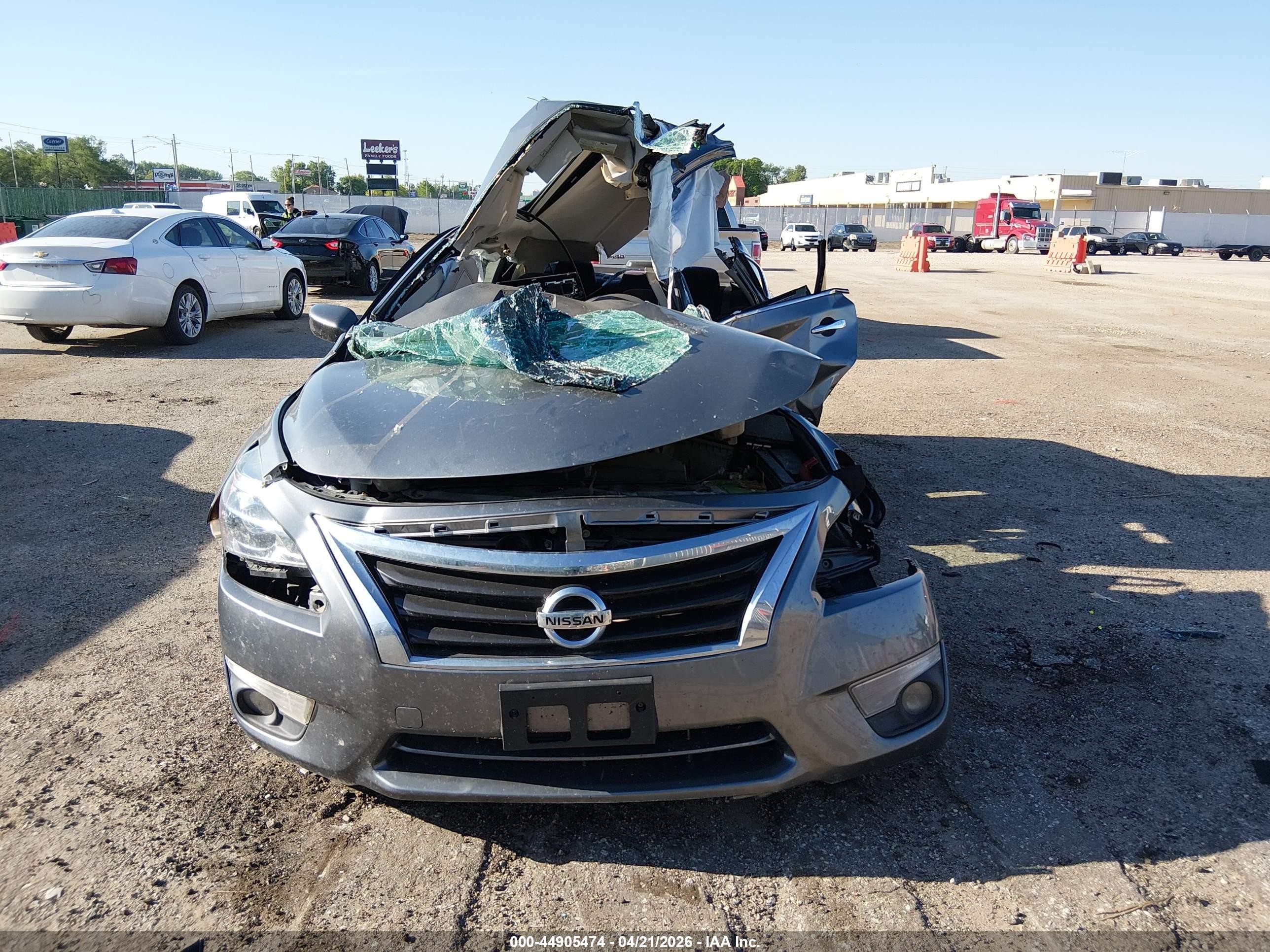 2014 Nissan Altima 2.5/2.5 S/2.5 Sl/2.5 Sv Silver vin: 1N4AL3AP1EN238352