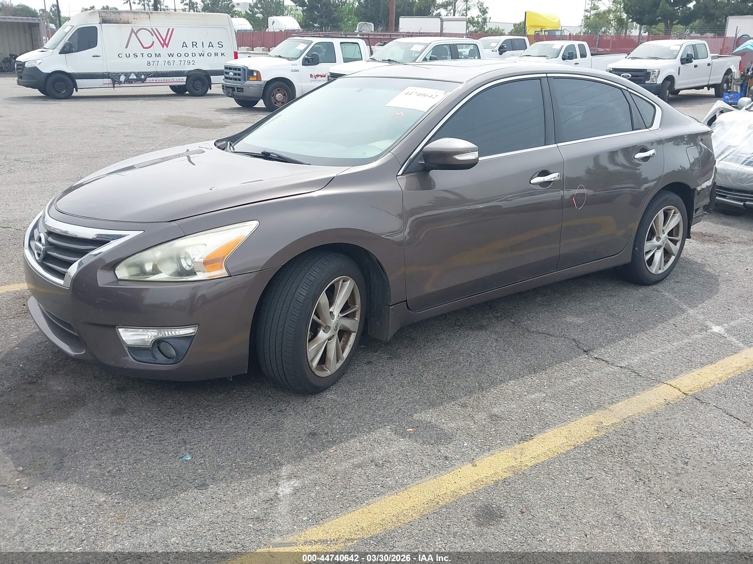 2014 Nissan Altima 2.5 Sv Gray vin: 1N4AL3AP1EN243101