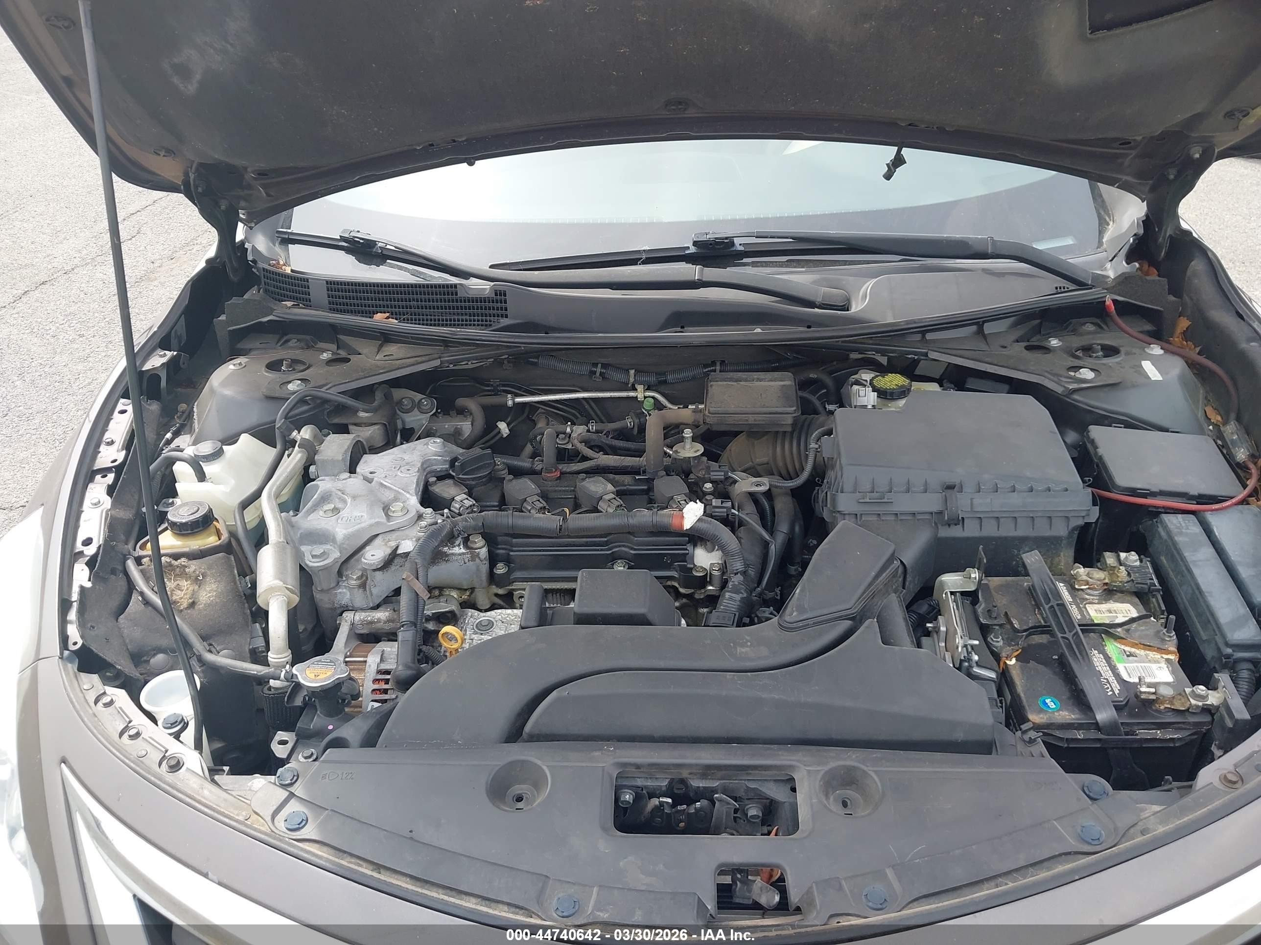 2014 Nissan Altima 2.5 Sv Gray vin: 1N4AL3AP1EN243101