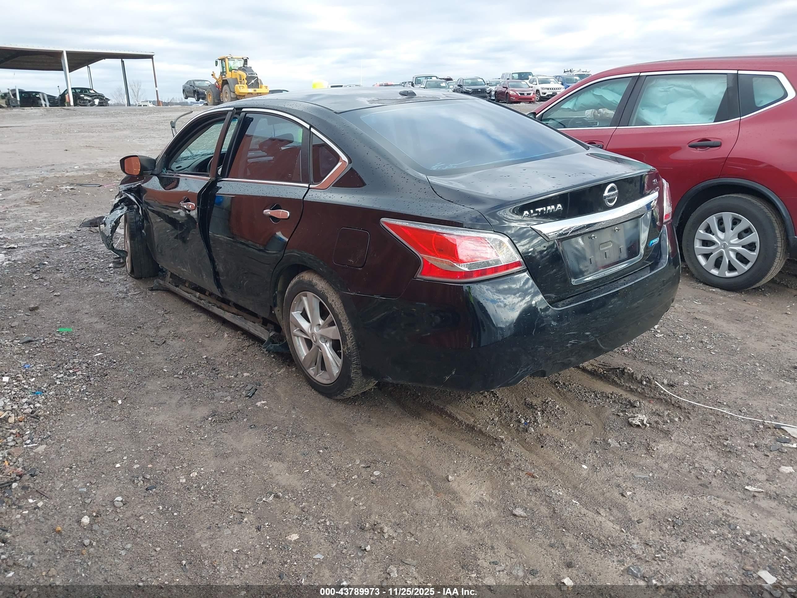 2014 Nissan Altima 2.5 Sl Black vin: 1N4AL3AP1EN257886