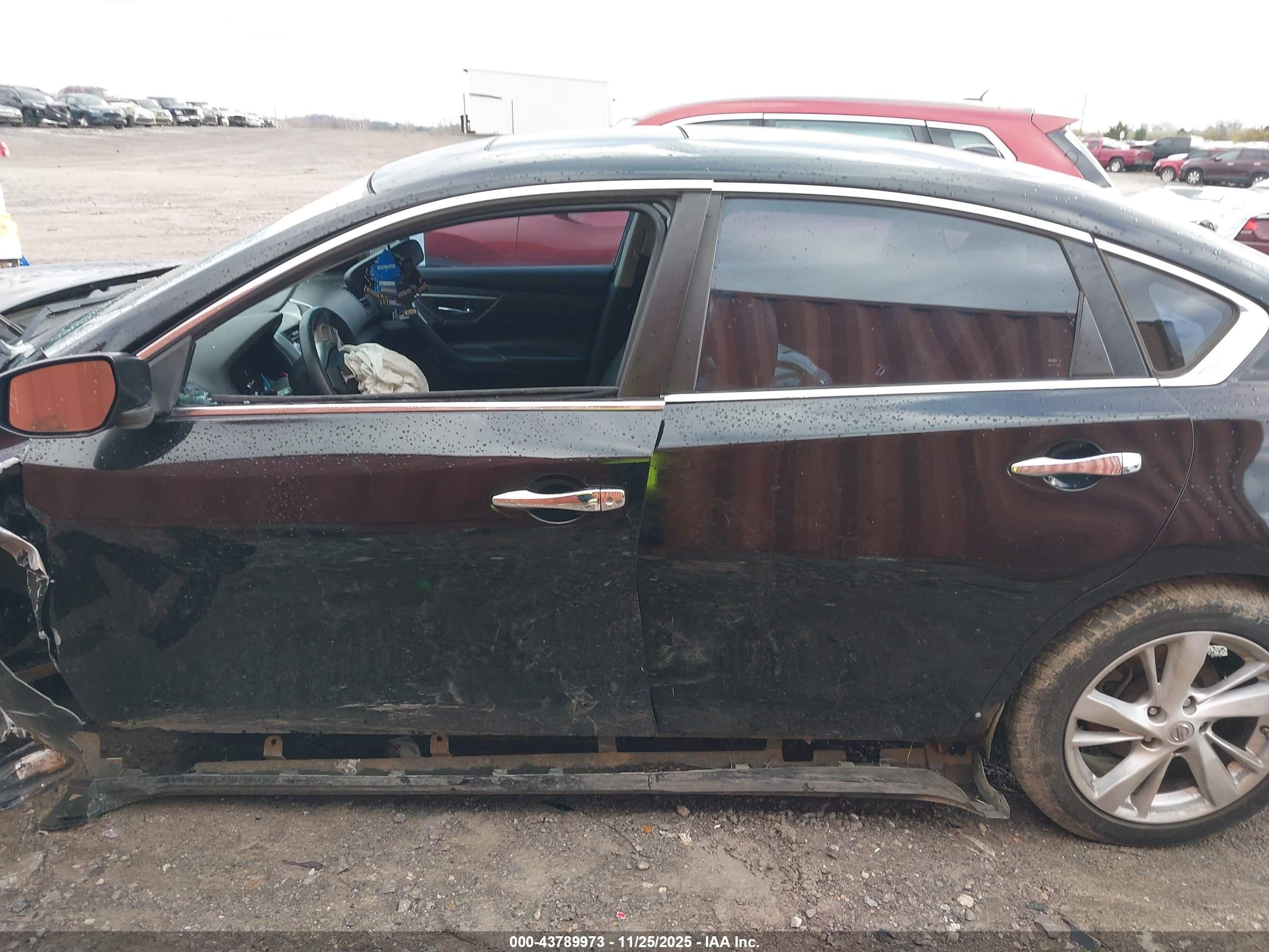 2014 Nissan Altima 2.5 Sl Black vin: 1N4AL3AP1EN257886