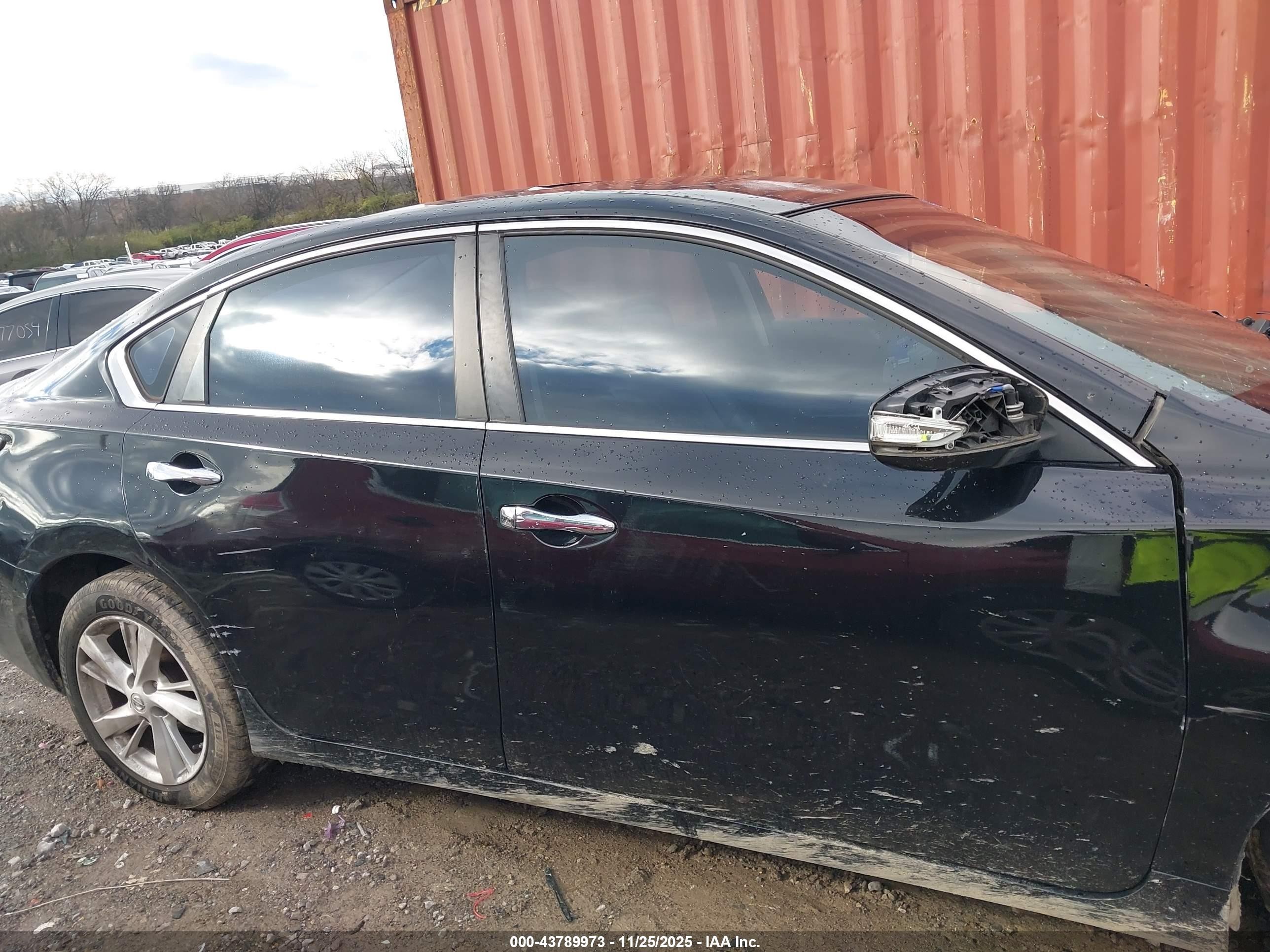 2014 Nissan Altima 2.5 Sl Black vin: 1N4AL3AP1EN257886