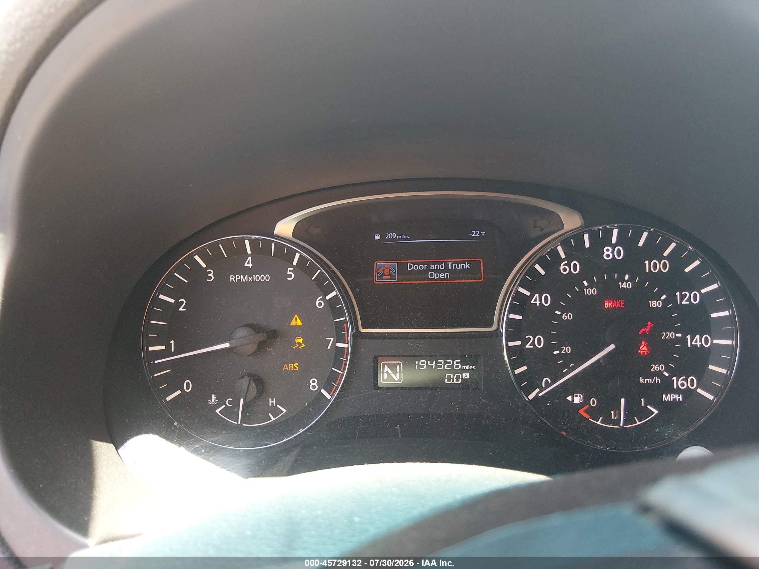 2014 Nissan Altima 2.5 Sl Black vin: 1N4AL3AP1EN330092