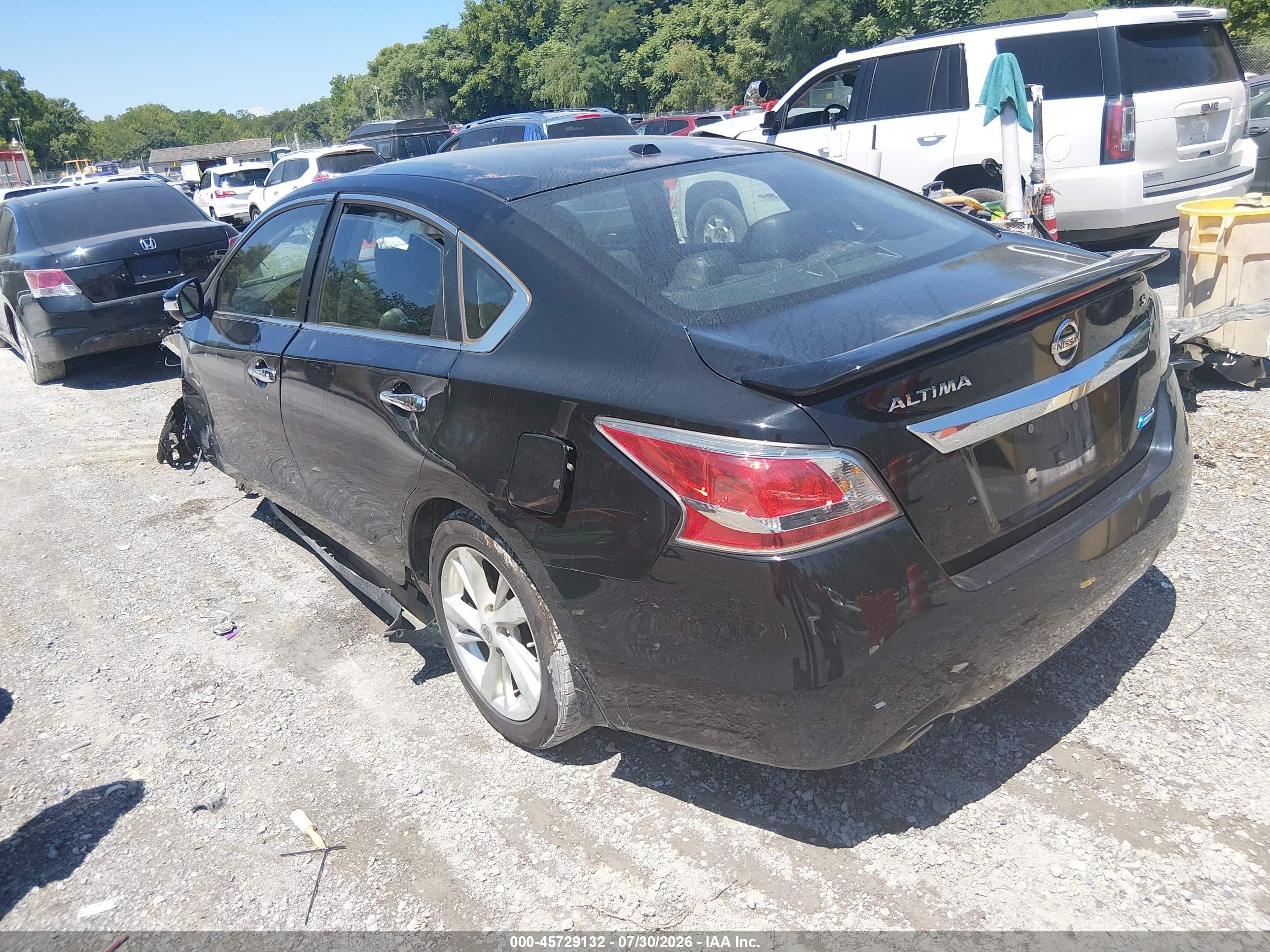 2014 Nissan Altima 2.5 Sl Black vin: 1N4AL3AP1EN330092