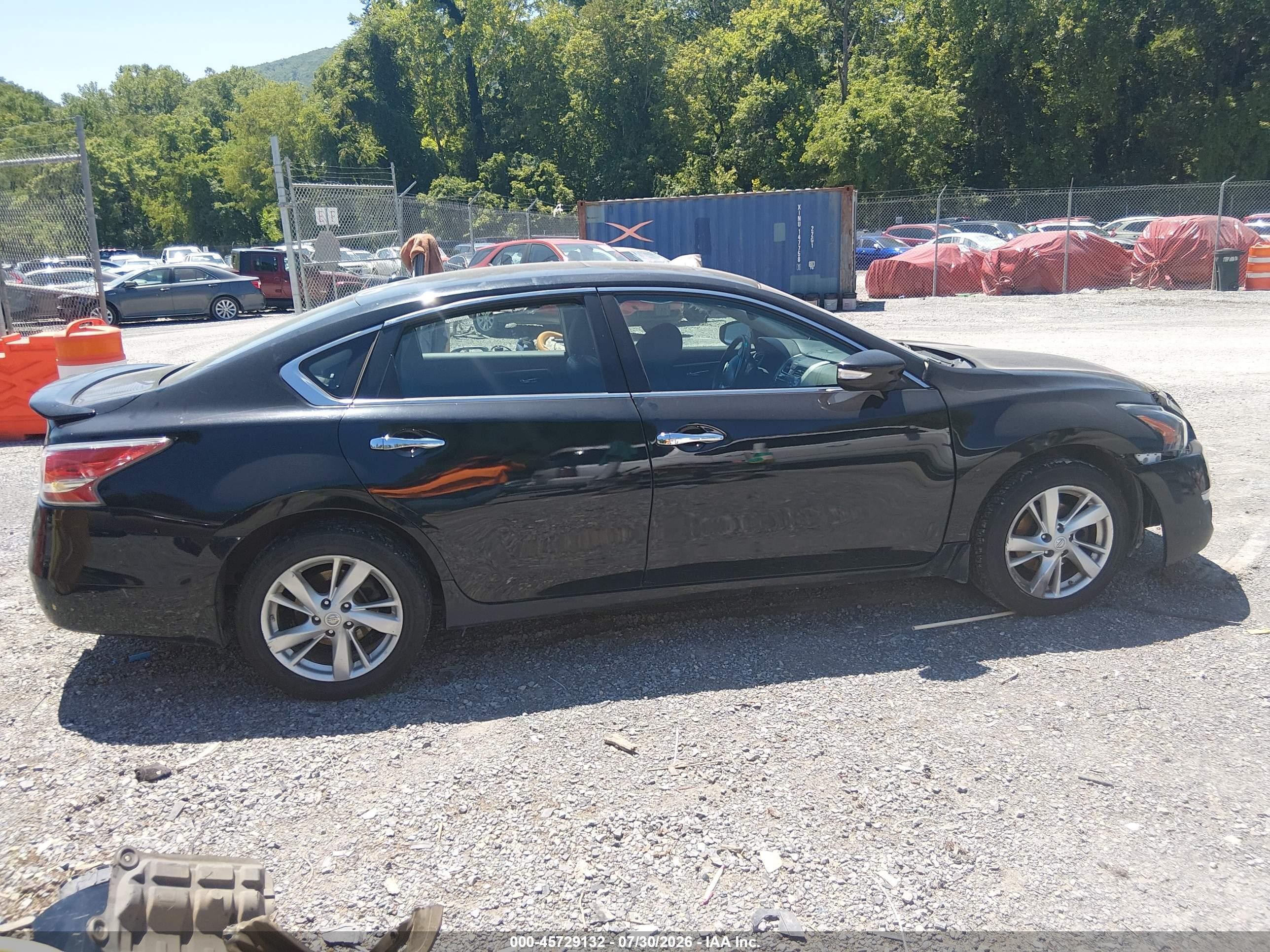 2014 Nissan Altima 2.5 Sl Black vin: 1N4AL3AP1EN330092