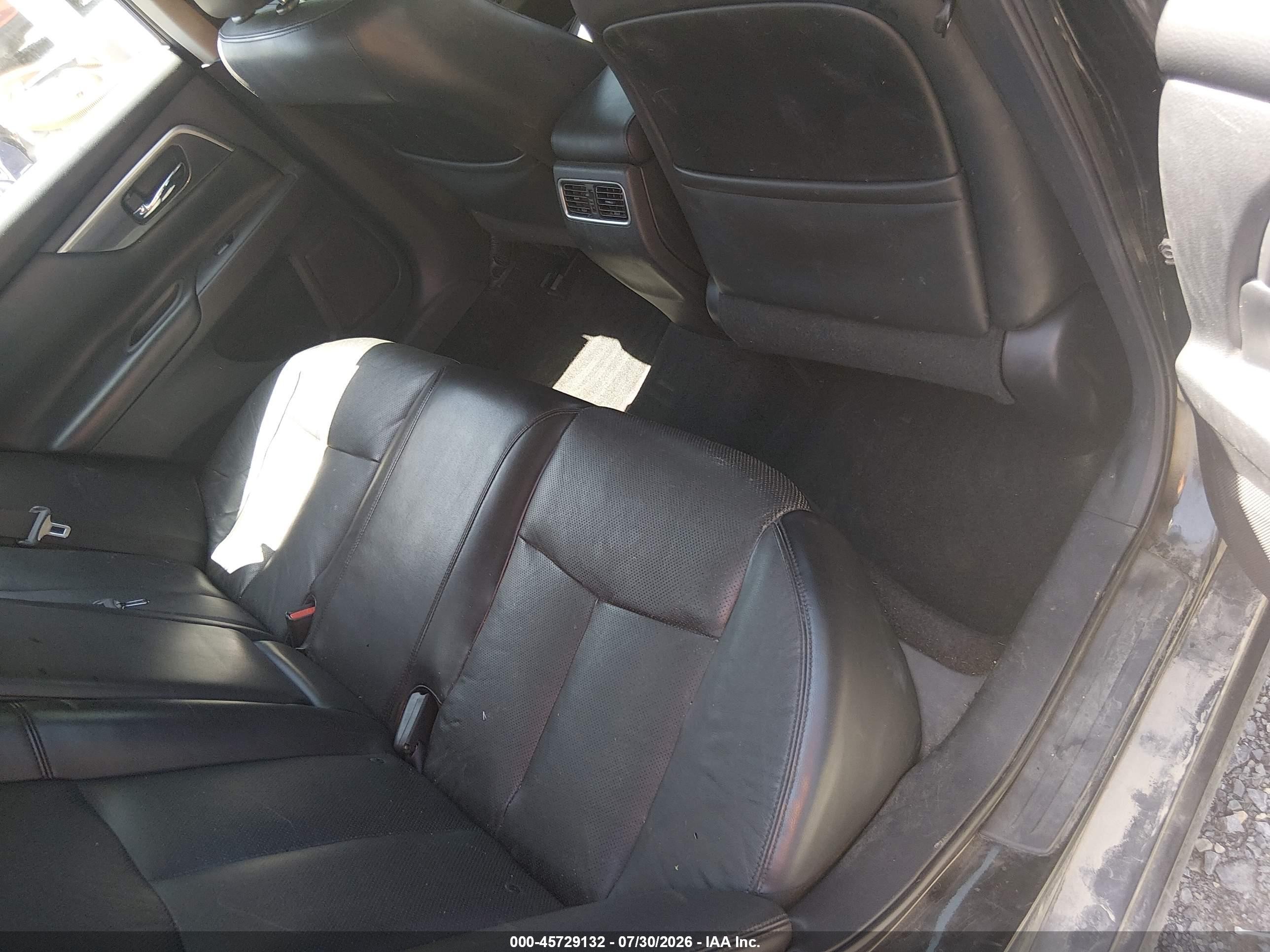 2014 Nissan Altima 2.5 Sl Black vin: 1N4AL3AP1EN330092