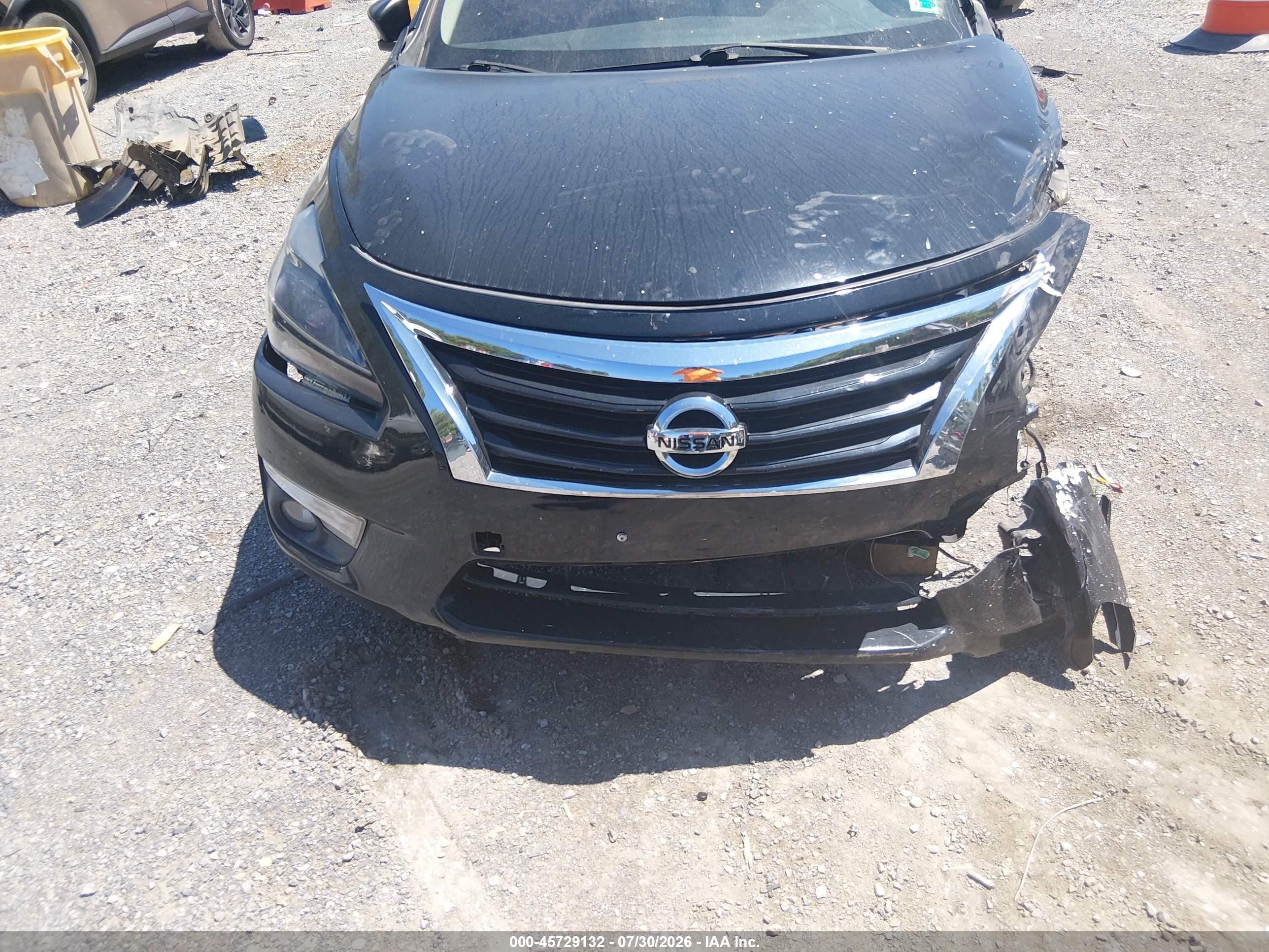 2014 Nissan Altima 2.5 Sl Black vin: 1N4AL3AP1EN330092
