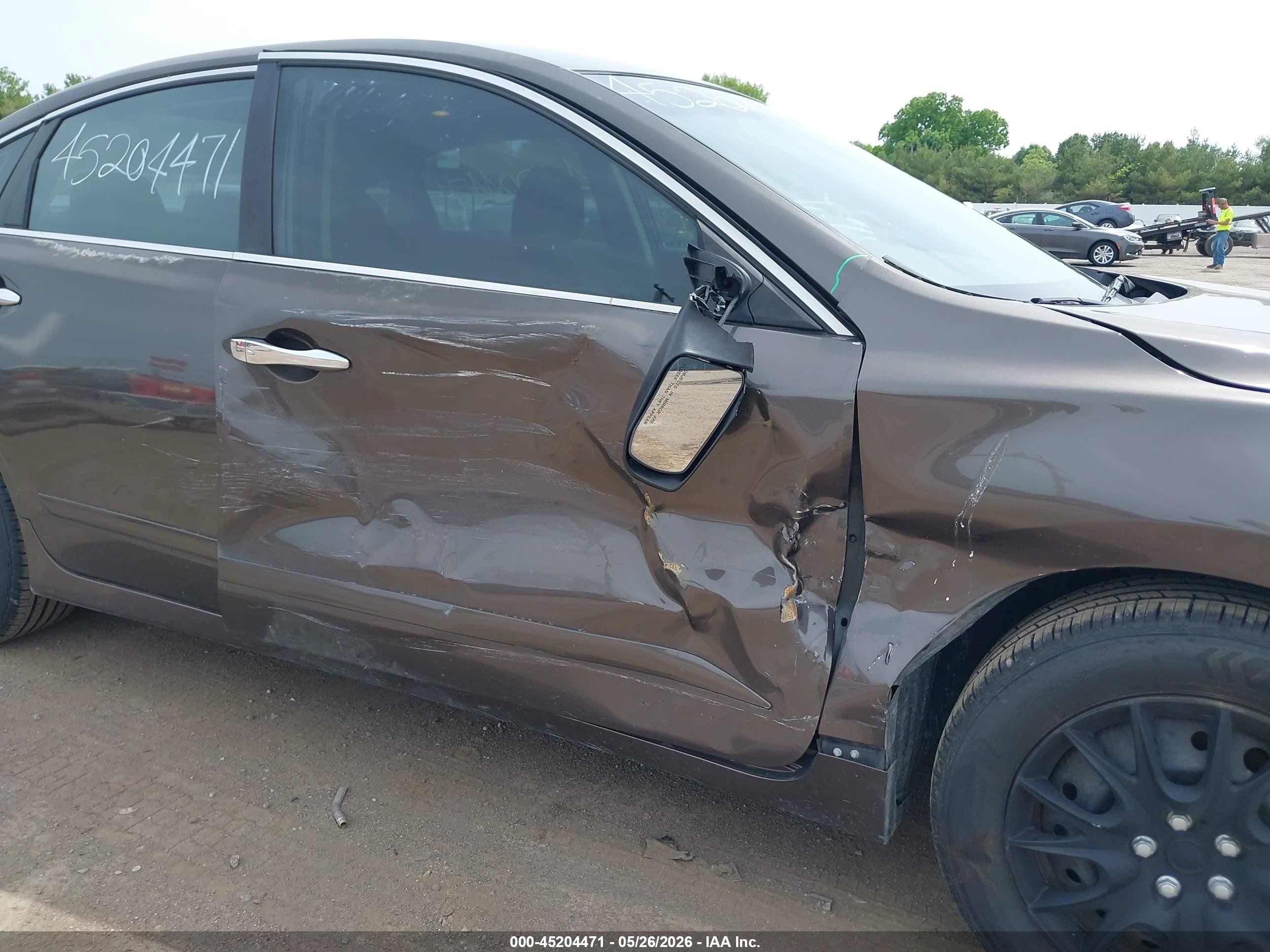 2014 Nissan Altima 2.5 S Brown vin: 1N4AL3AP1EN346664
