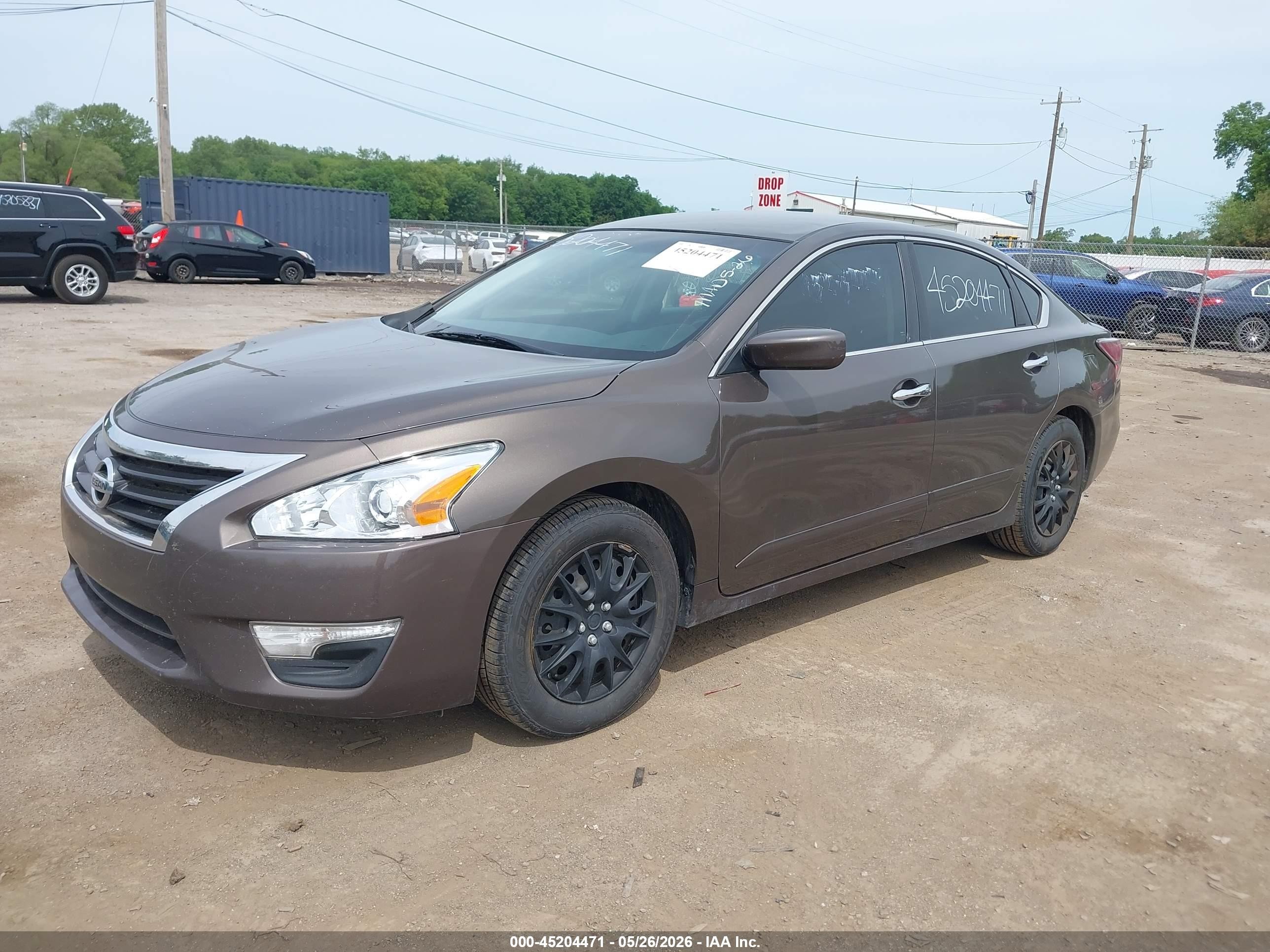 2014 Nissan Altima 2.5 S Brown vin: 1N4AL3AP1EN346664